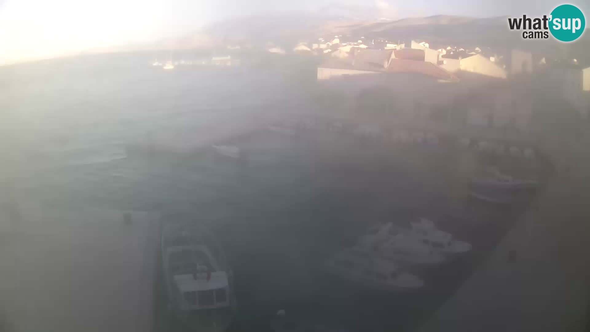 Pag webcam – town marina