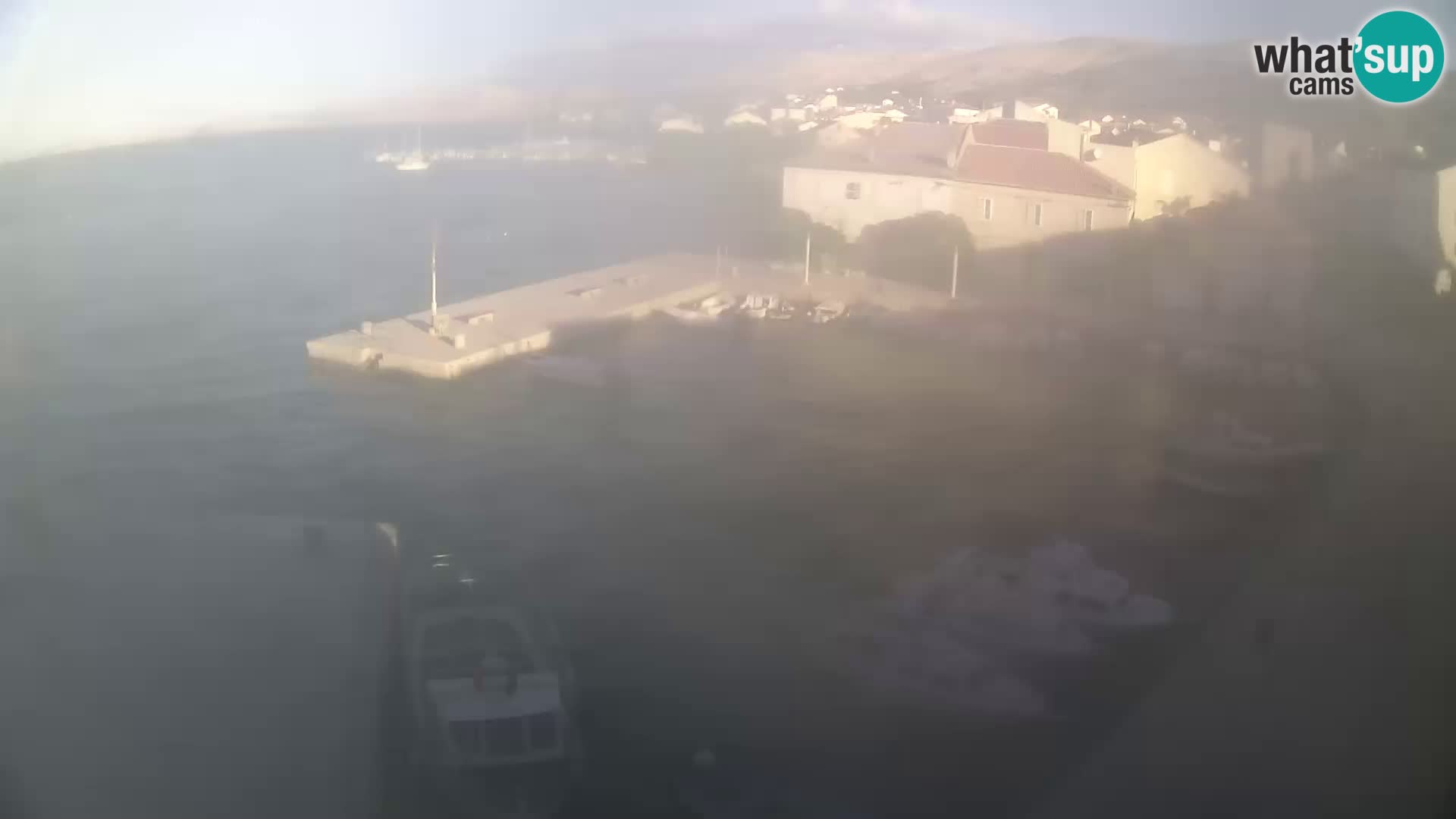 Pag webcam – town marina