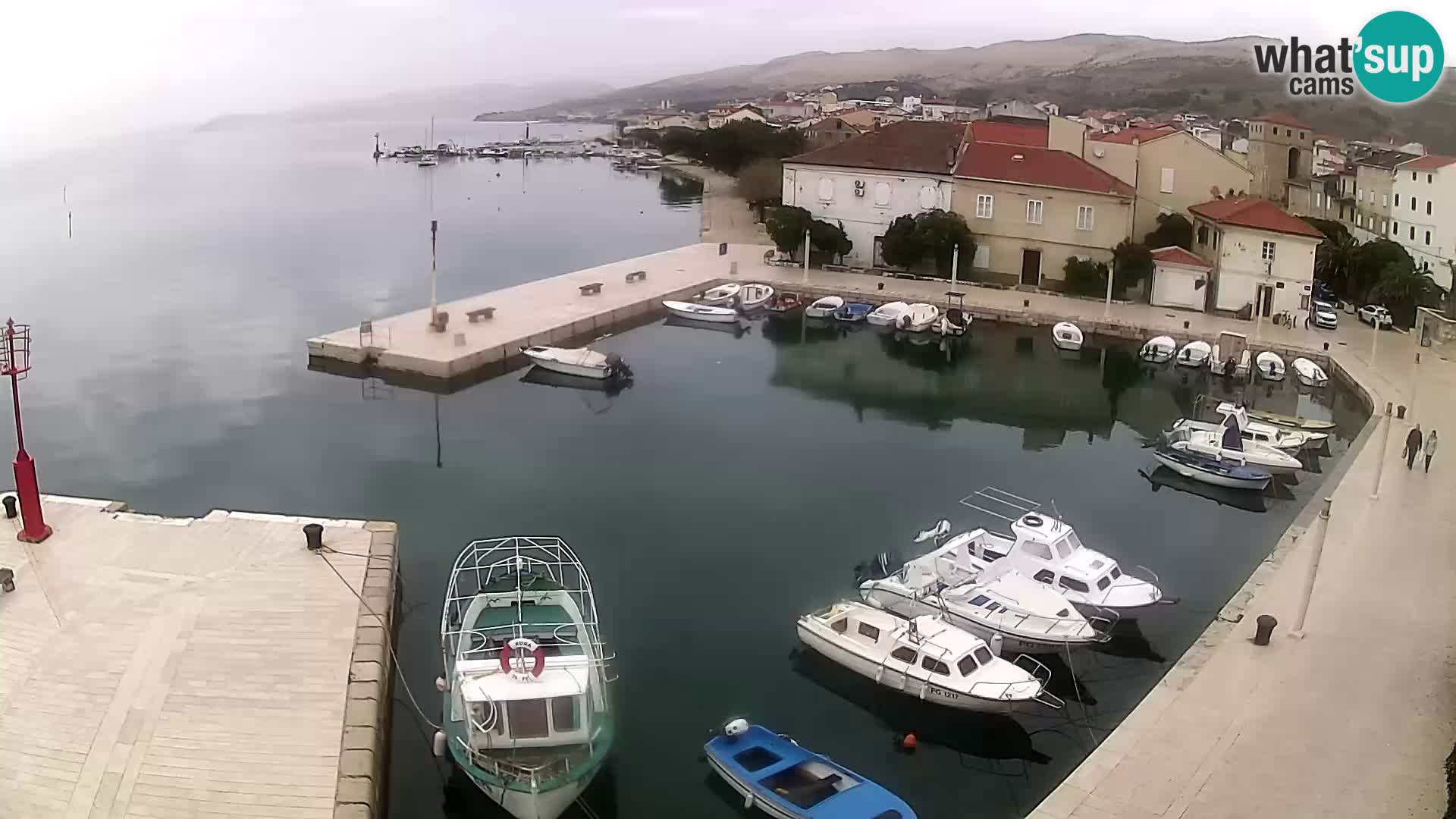 Pag Live webcam – porto turistico