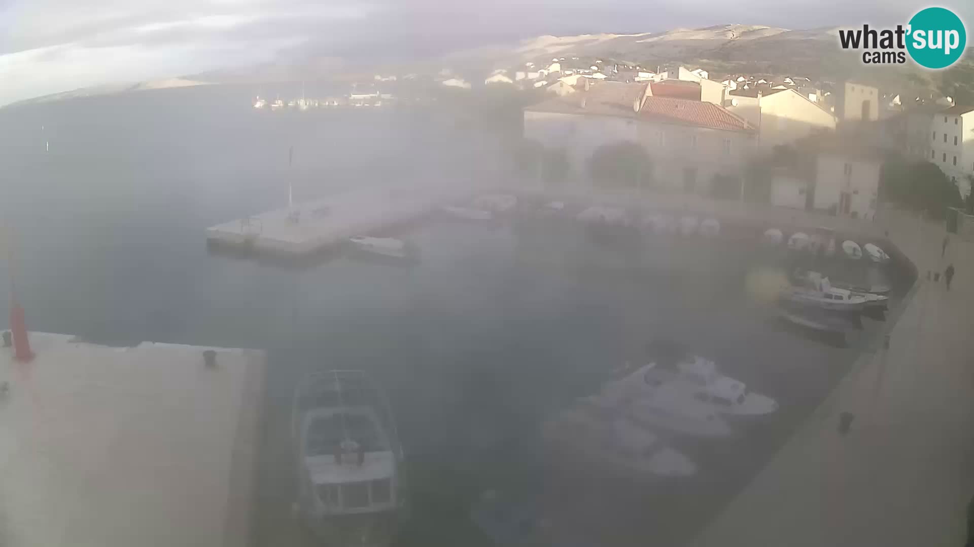 Pag Live webcam – porto turistico