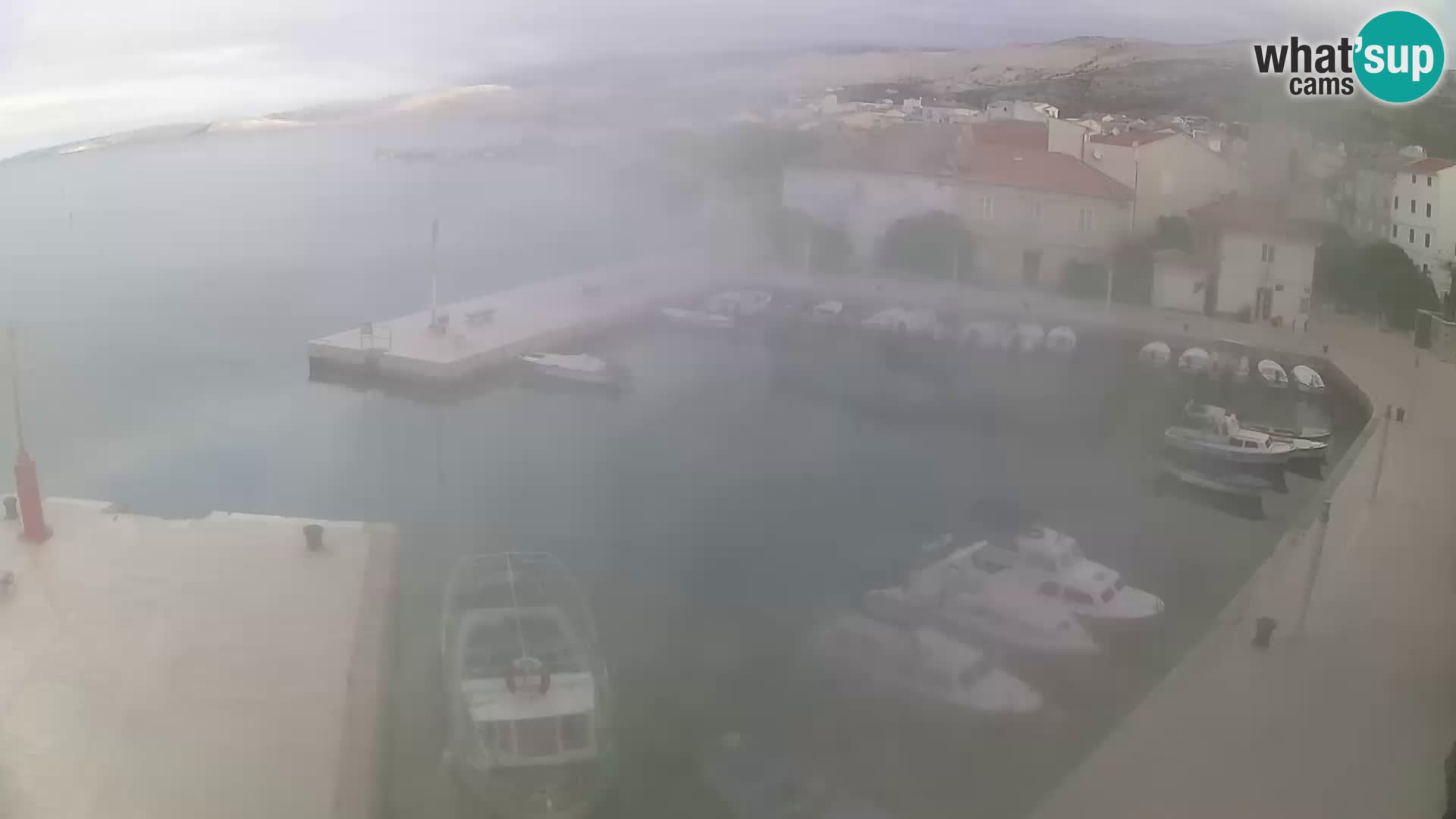 Pag Live webcam – porto turistico