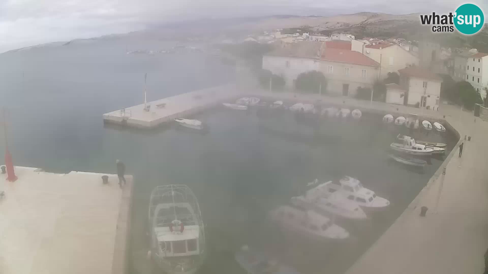 Pag Live webcam – porto turistico