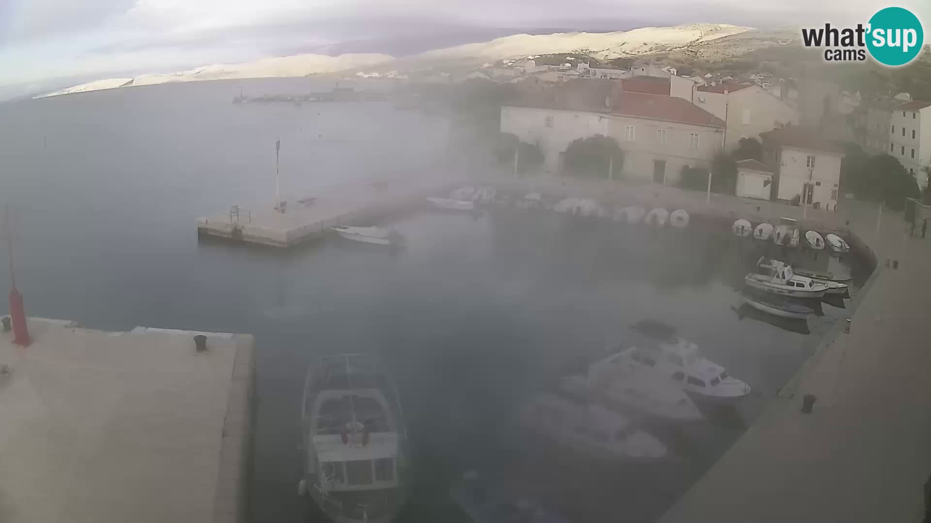 Pag Live webcam – porto turistico