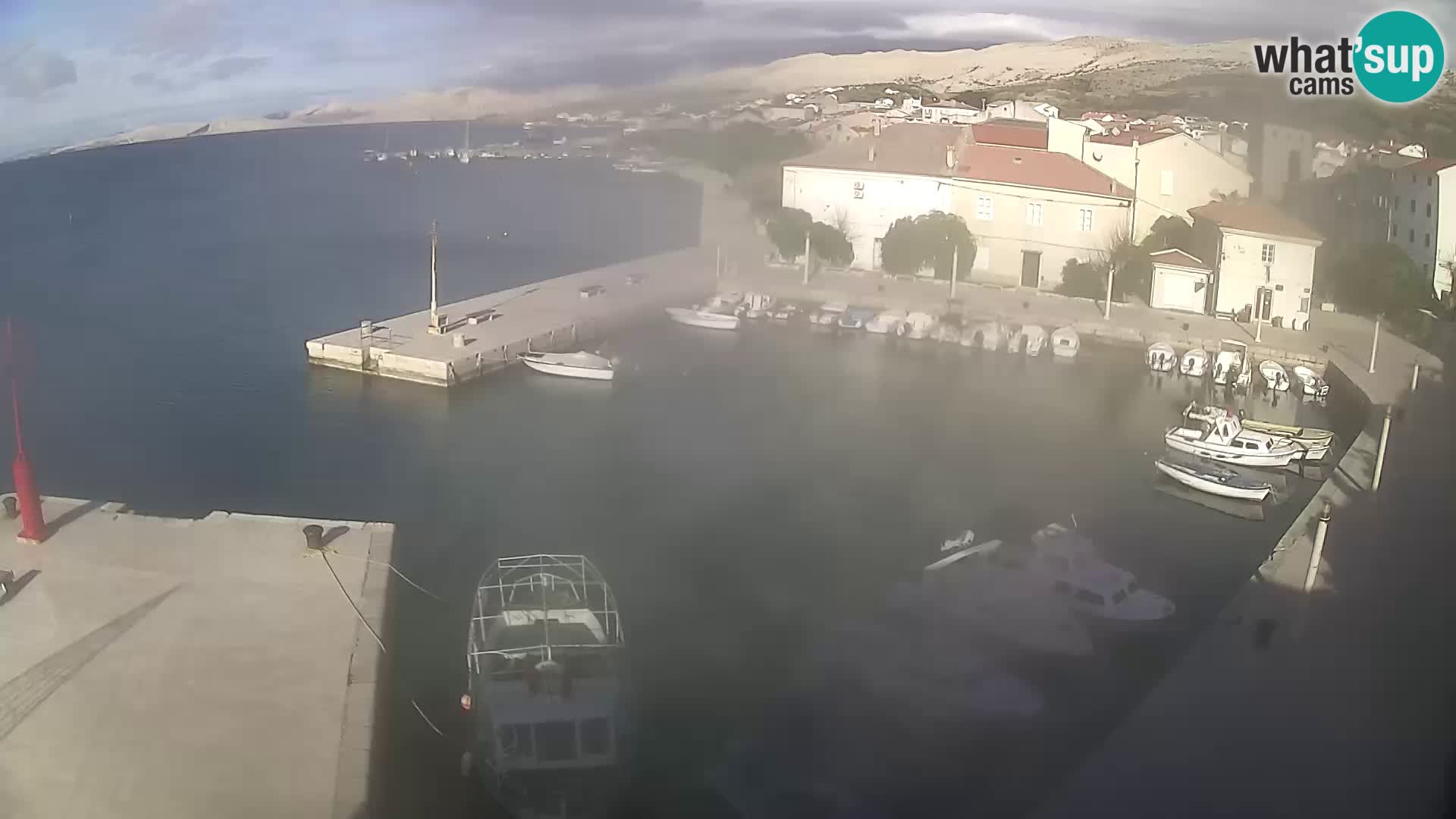 Pag Live webcam – porto turistico