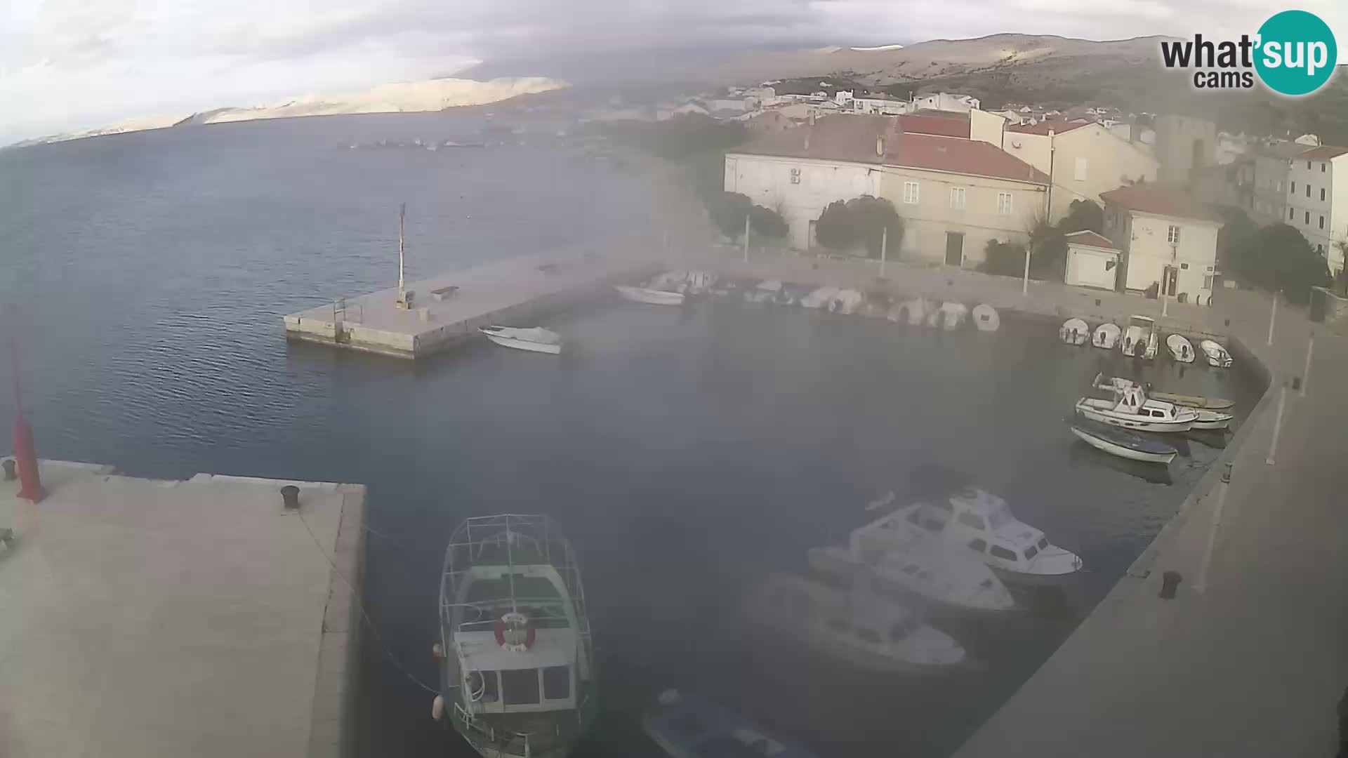 Pag Live webcam – porto turistico