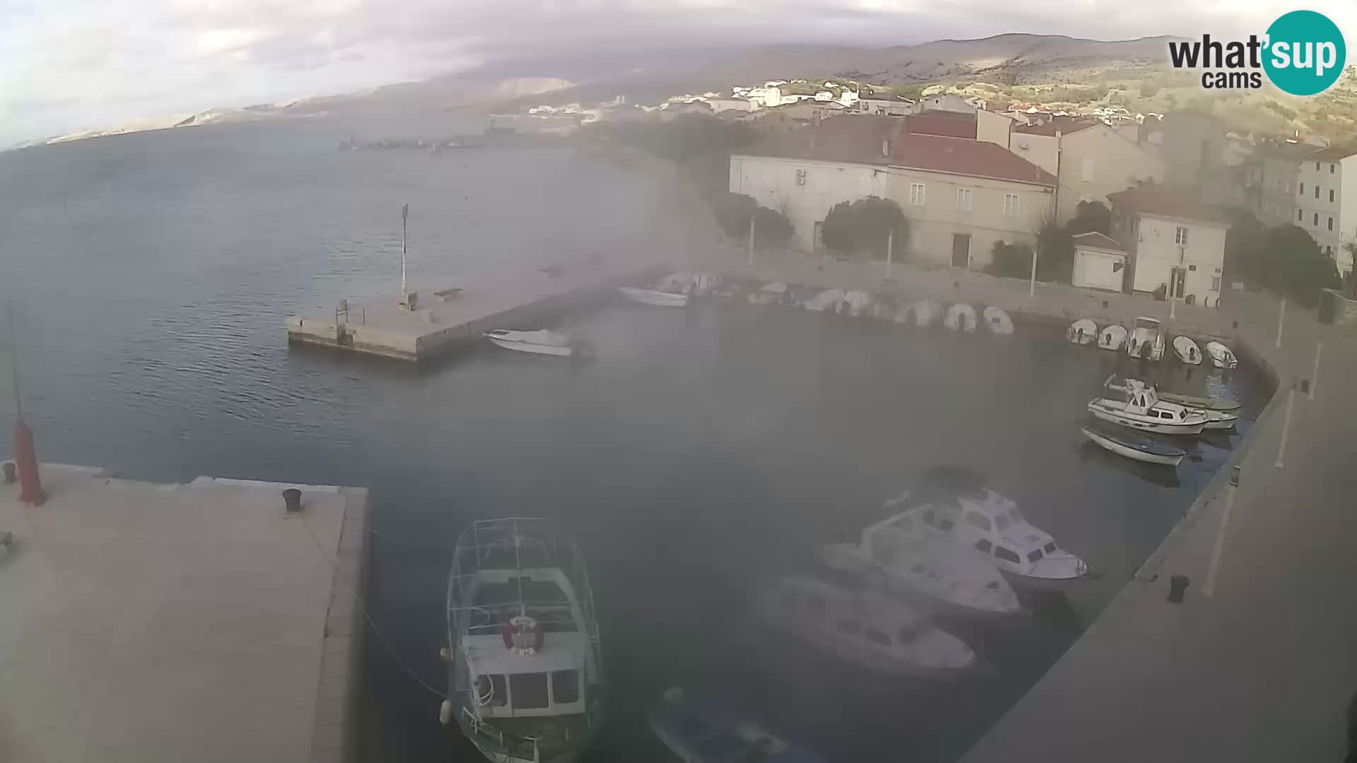 Pag Live webcam – porto turistico