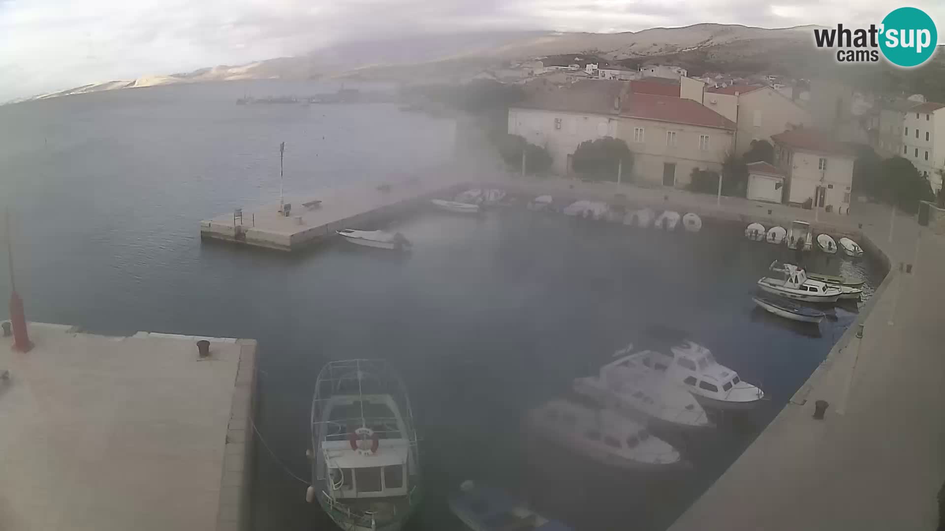 Pag Live webcam – porto turistico