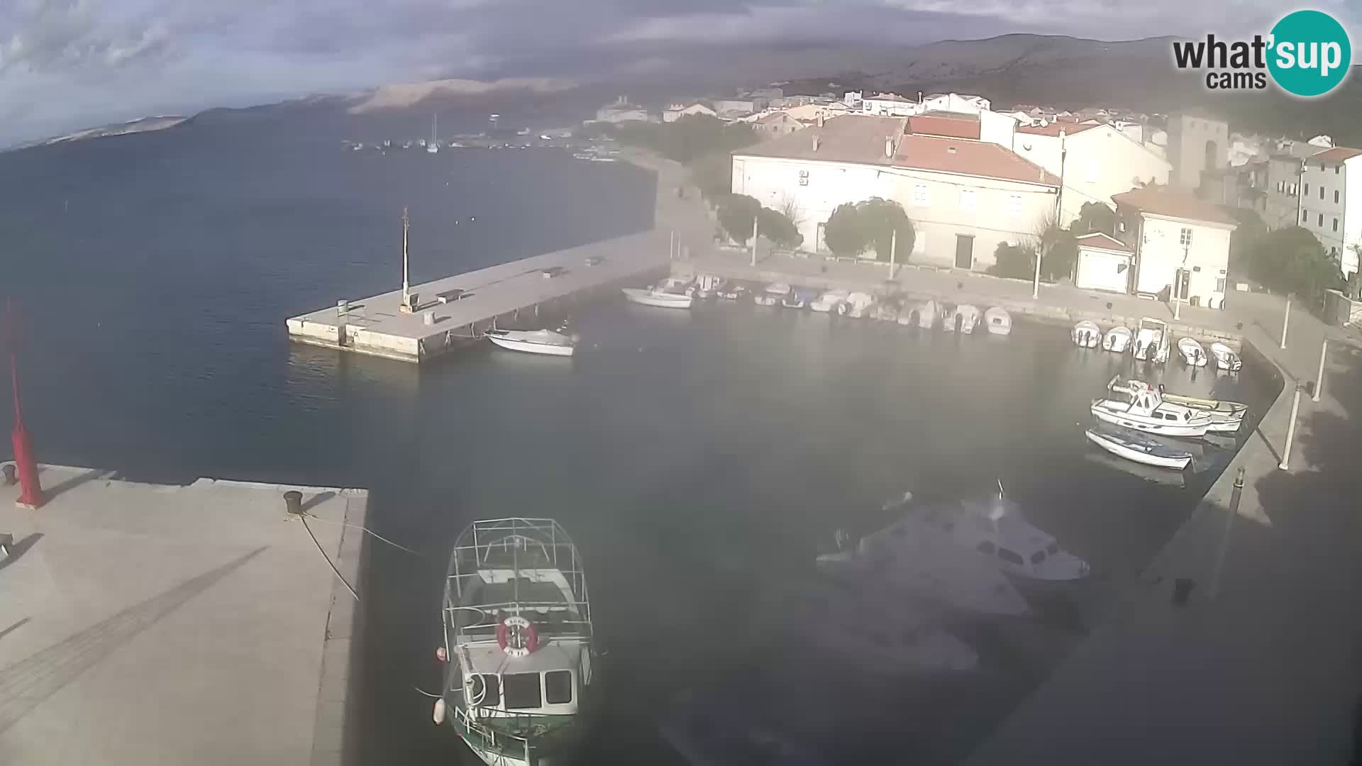 Pag Live webcam – porto turistico