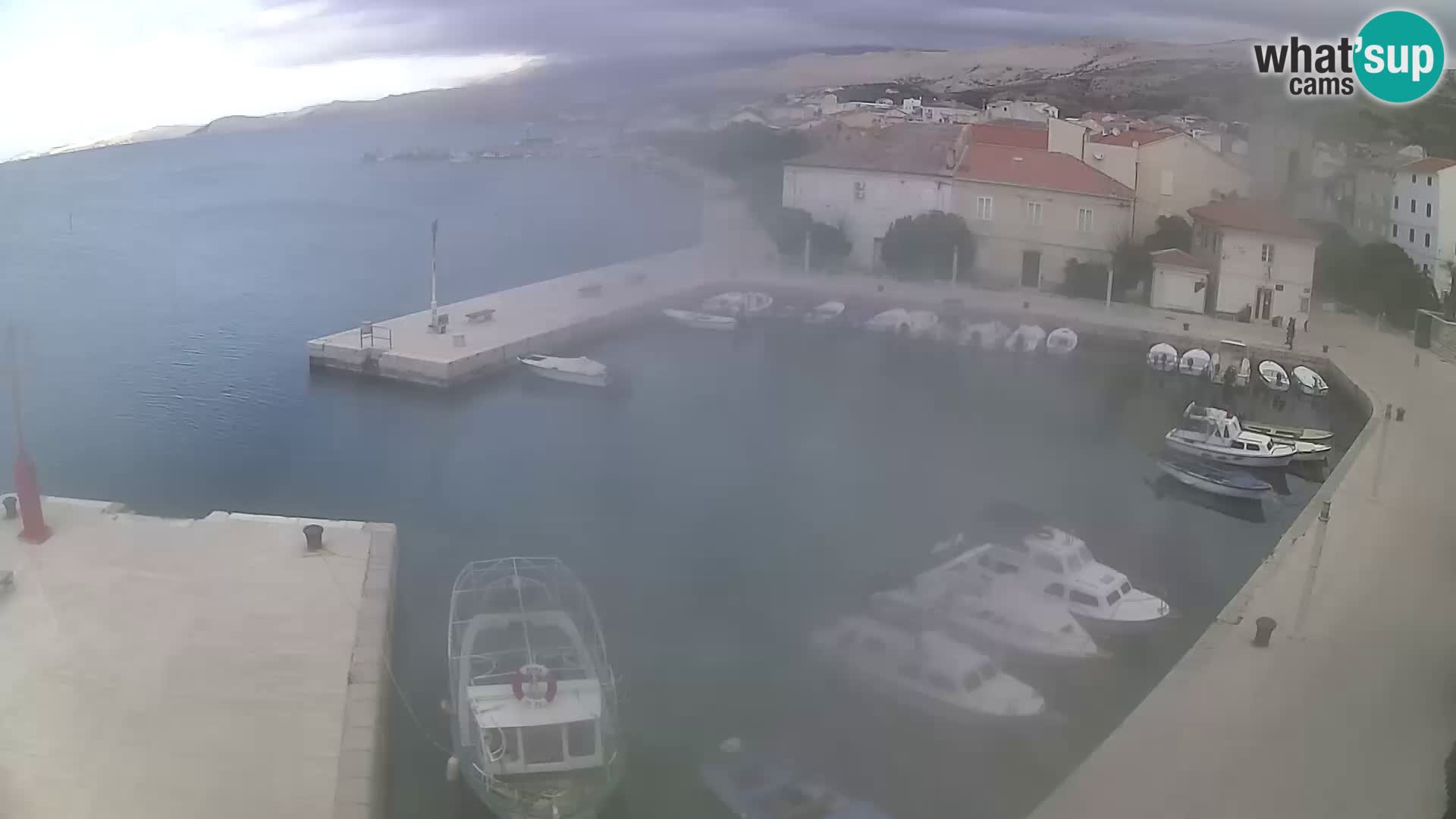 Pag Live webcam – porto turistico