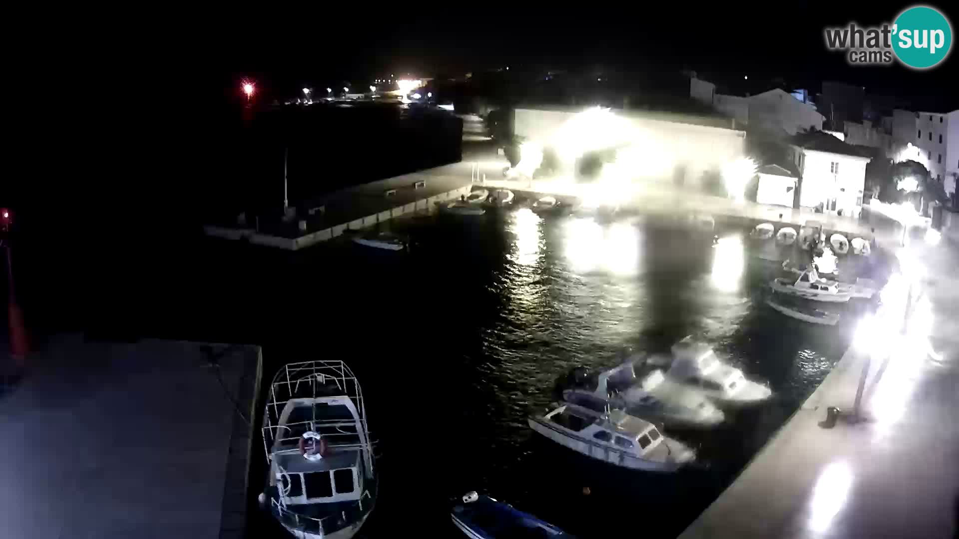 Livecam Pag – Marina de la ville