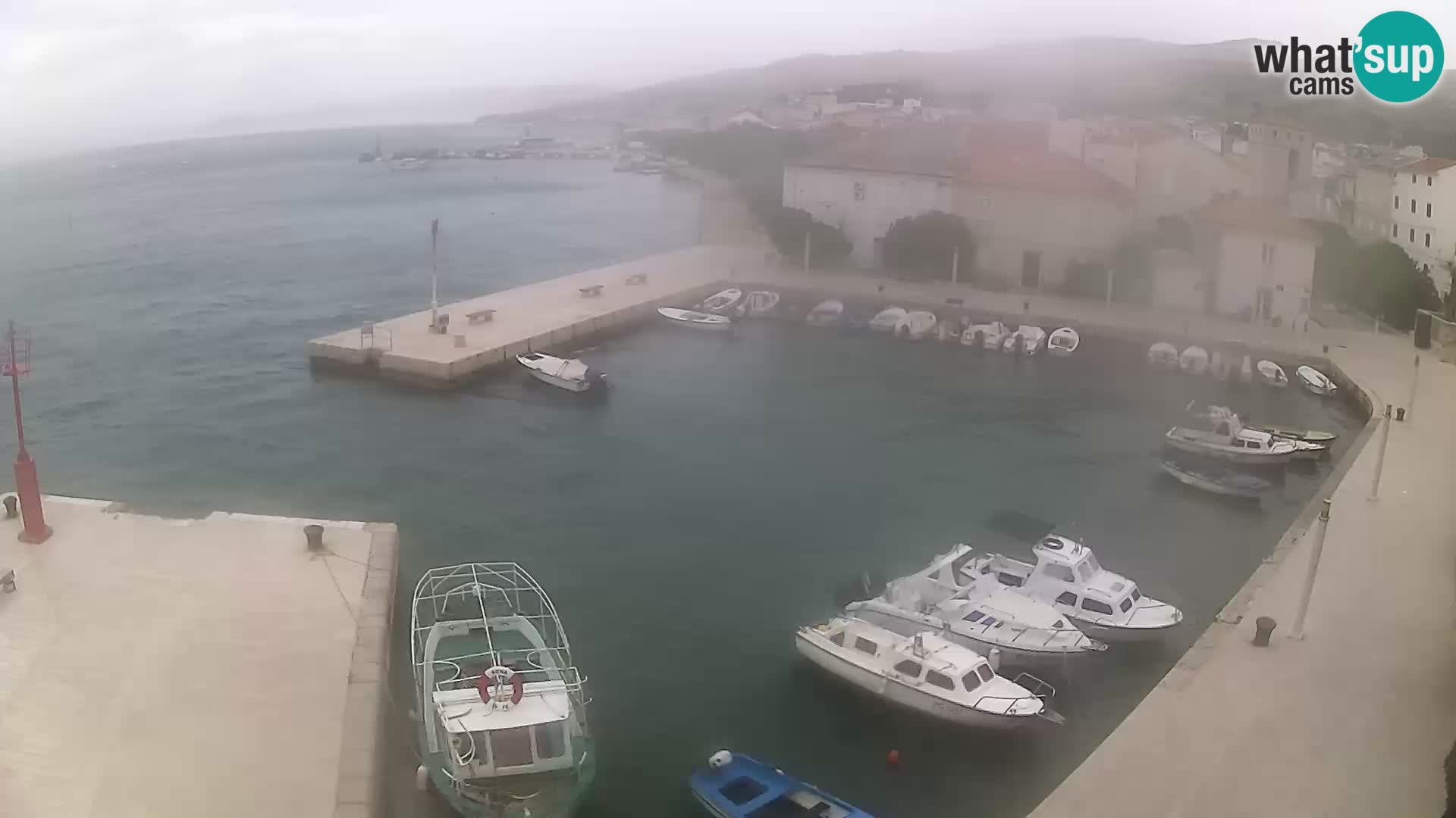 Pag webcam – town marina