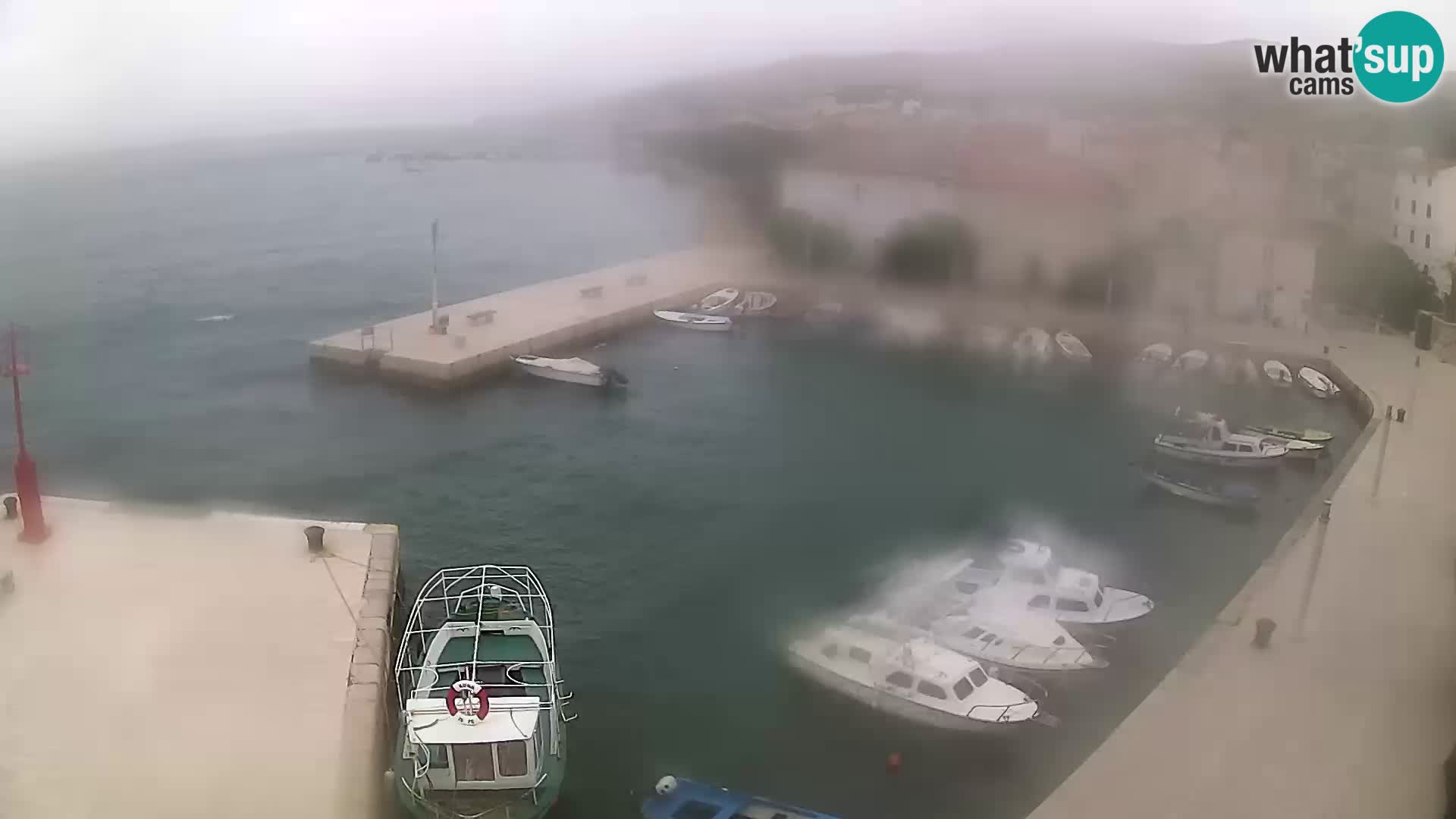 Pag webcam – town marina