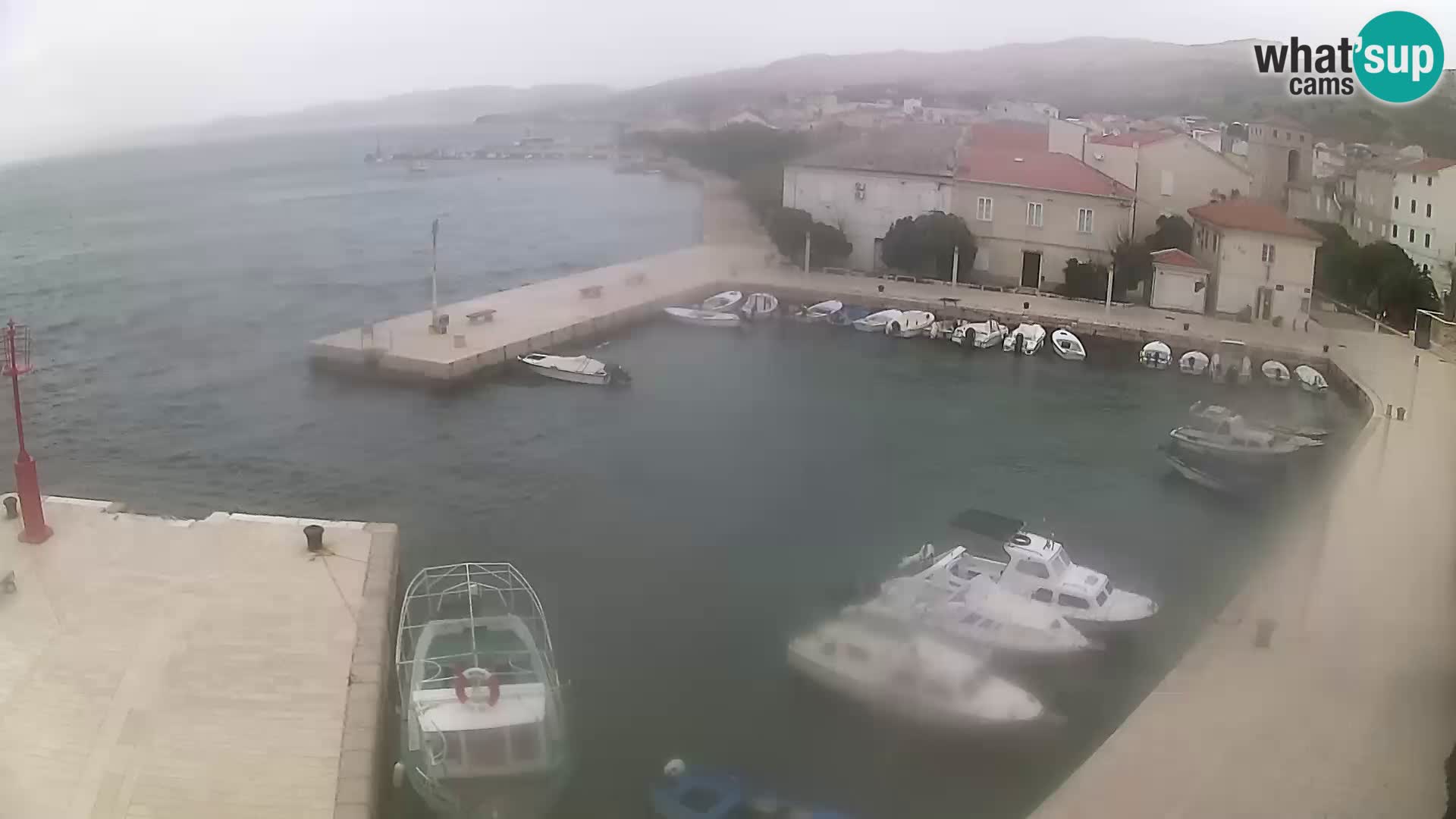 Pag webcam – town marina