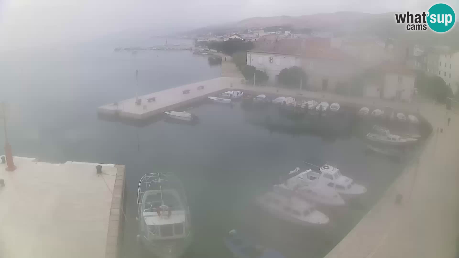 Livecam Pag – Marina de la ville