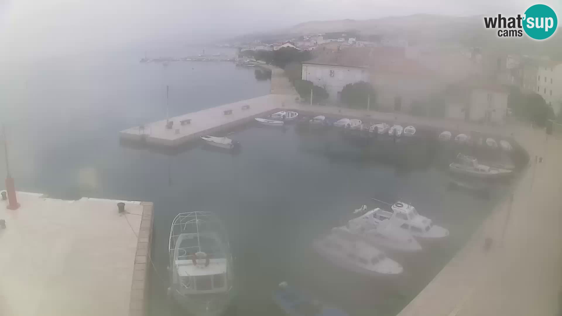 Pag Live webcam – porto turistico