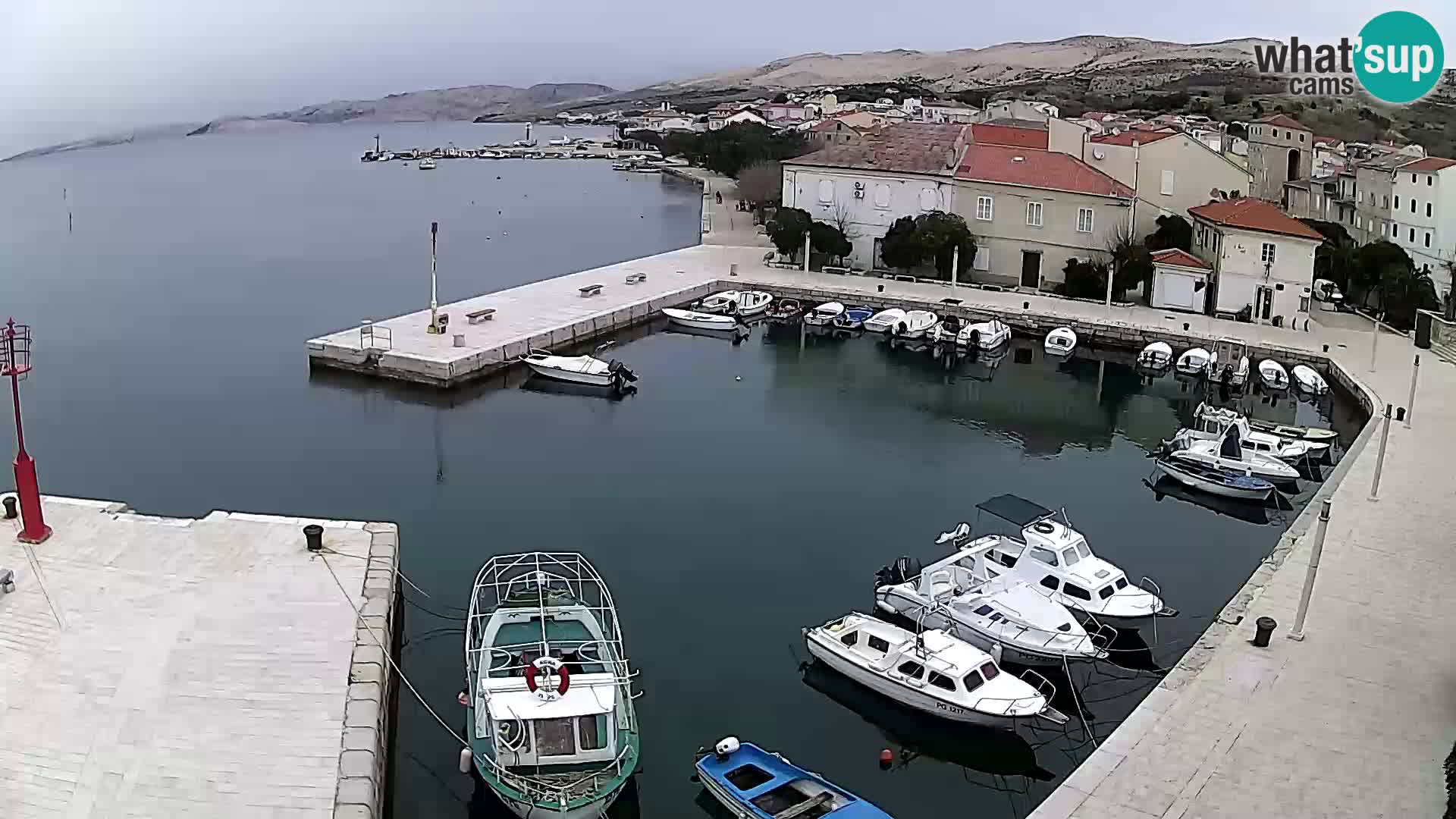 Pag Live webcam – porto turistico