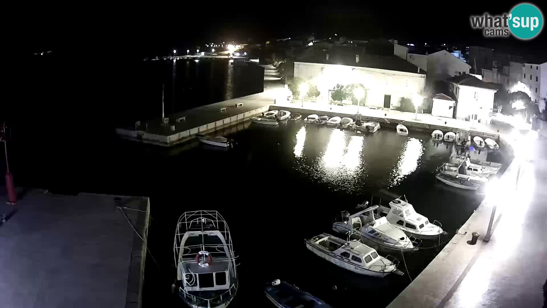 Pag Live webcam – porto turistico