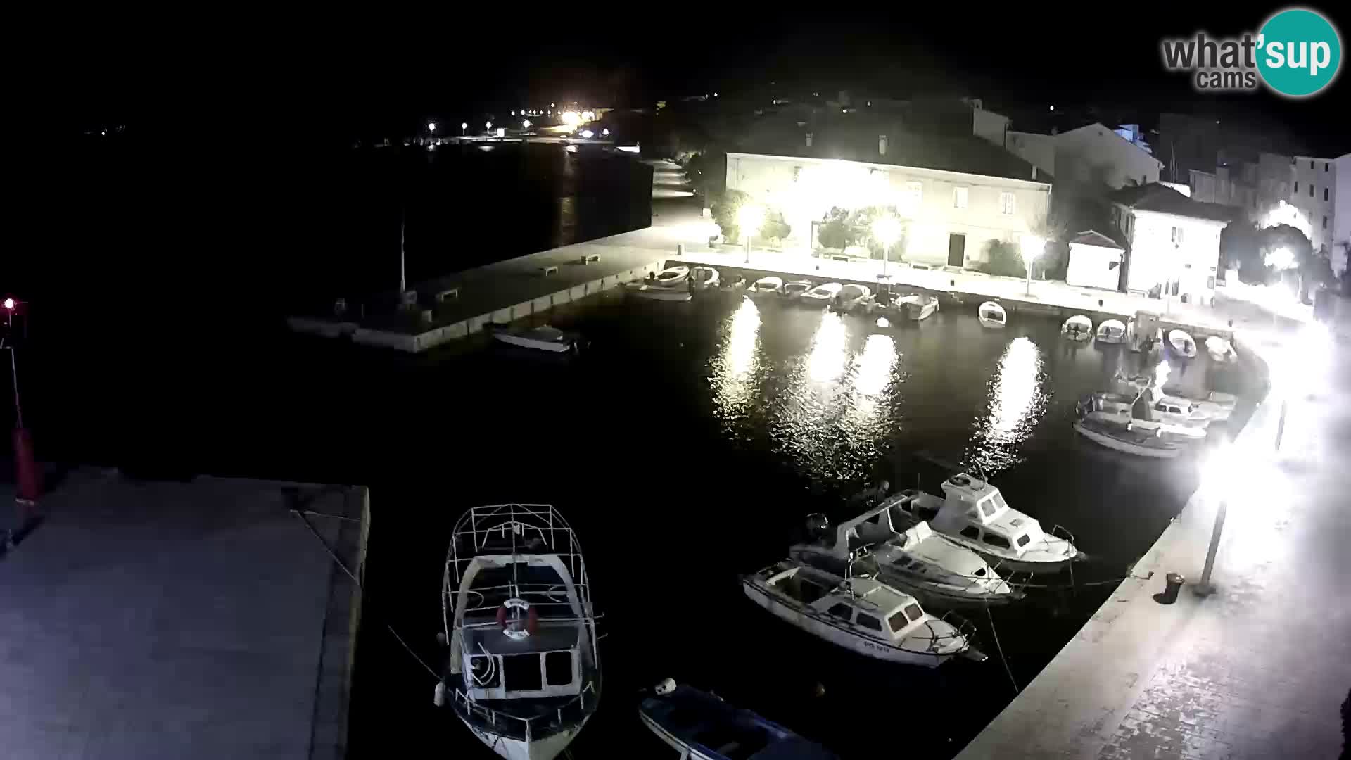 Livecam Pag – Marina de la ville