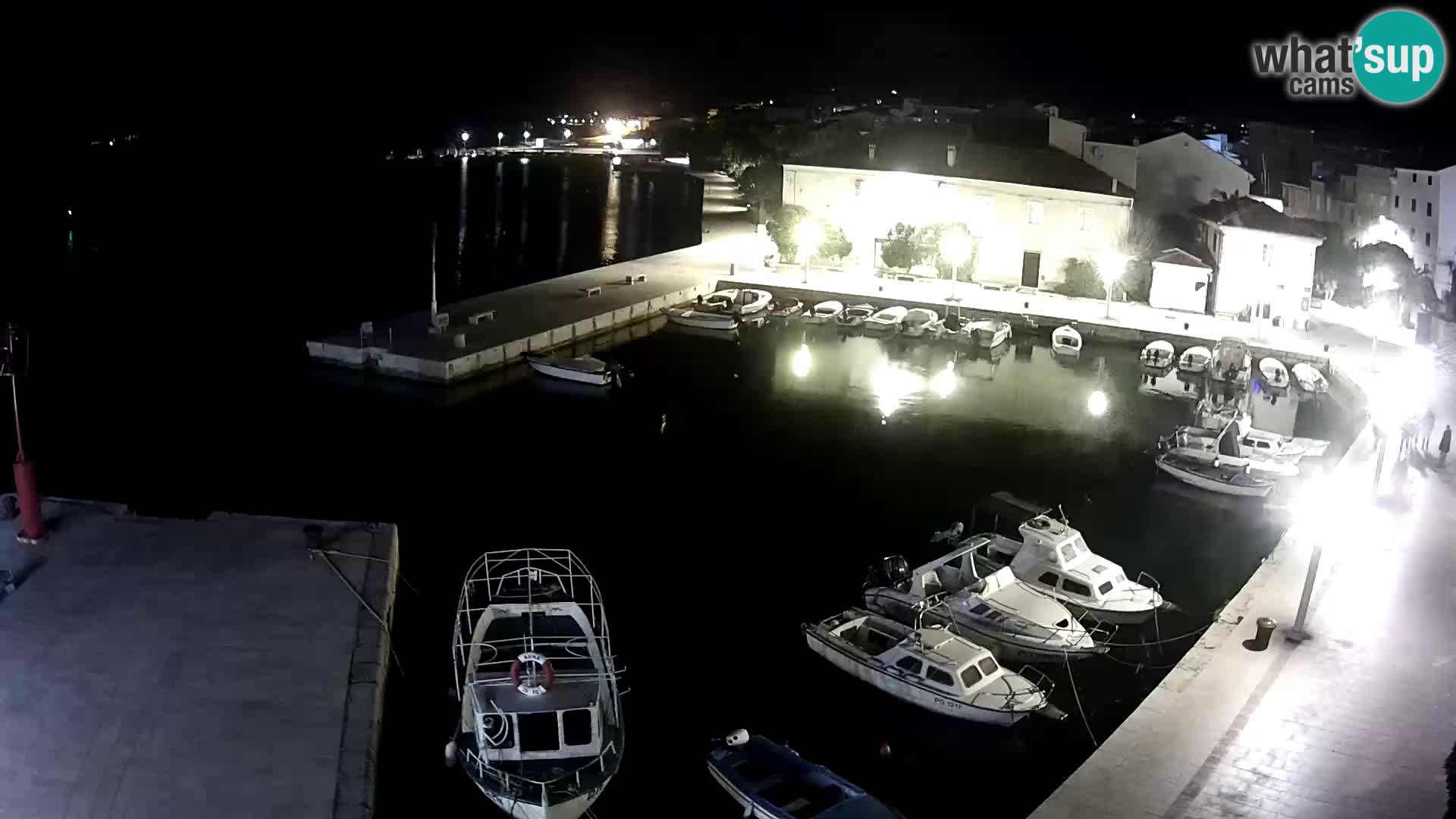 Livecam Pag – Marina de la ville