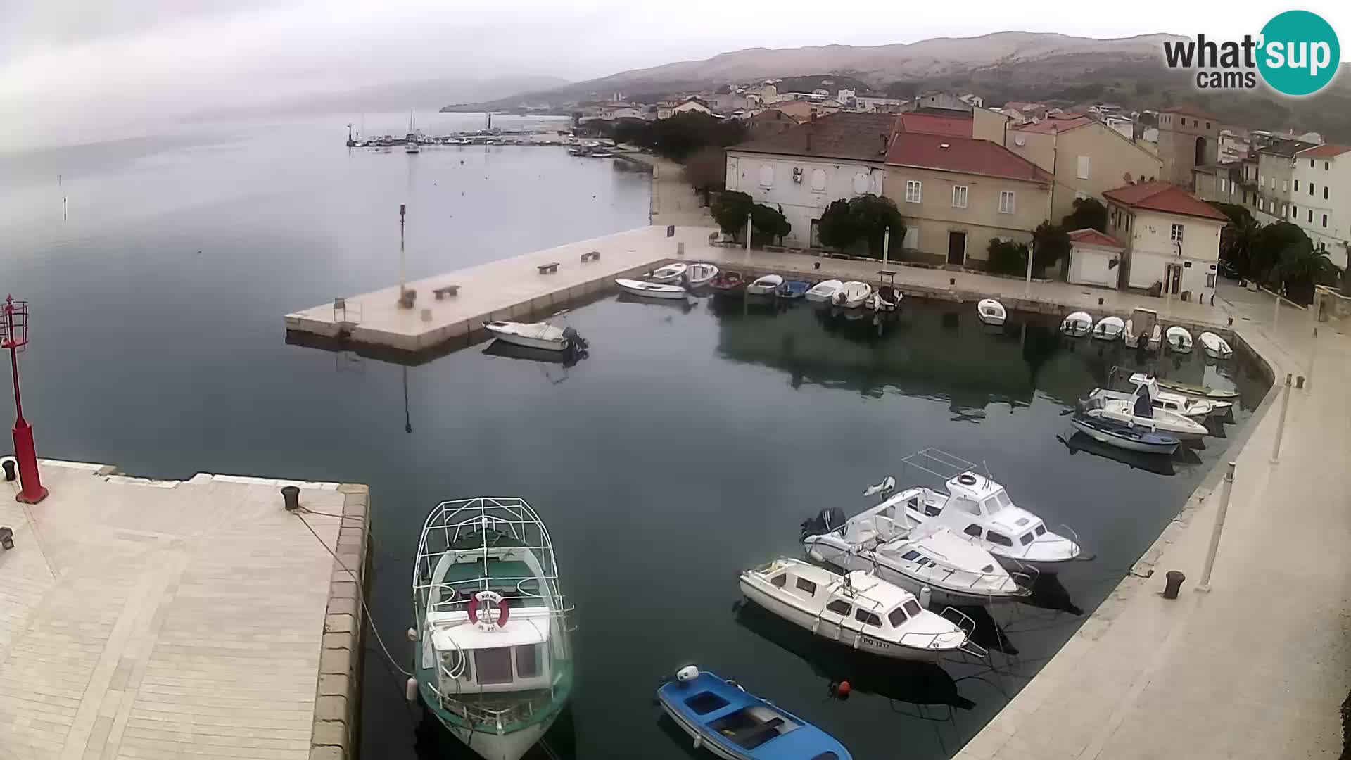 Pag webcam – town marina