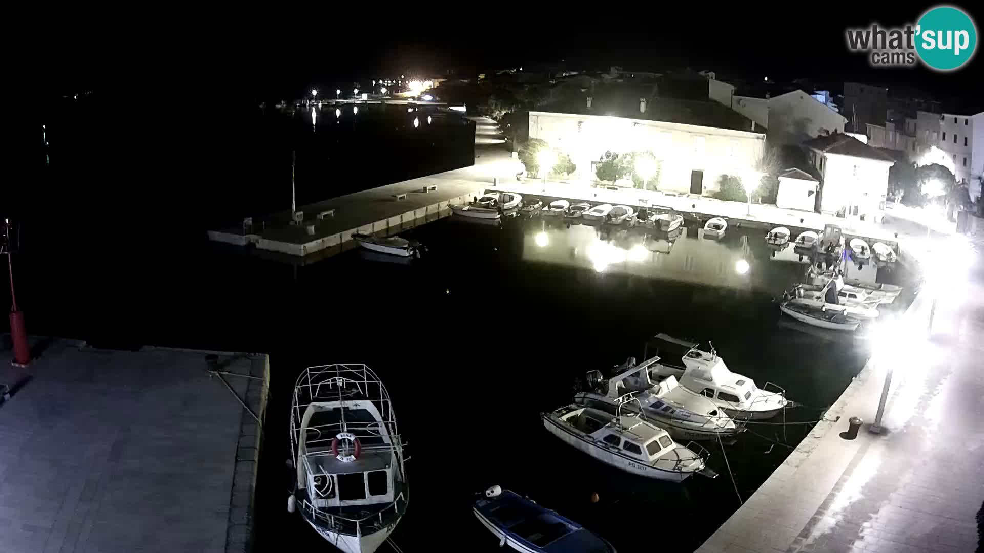 Livecam Pag – Marina de la ville