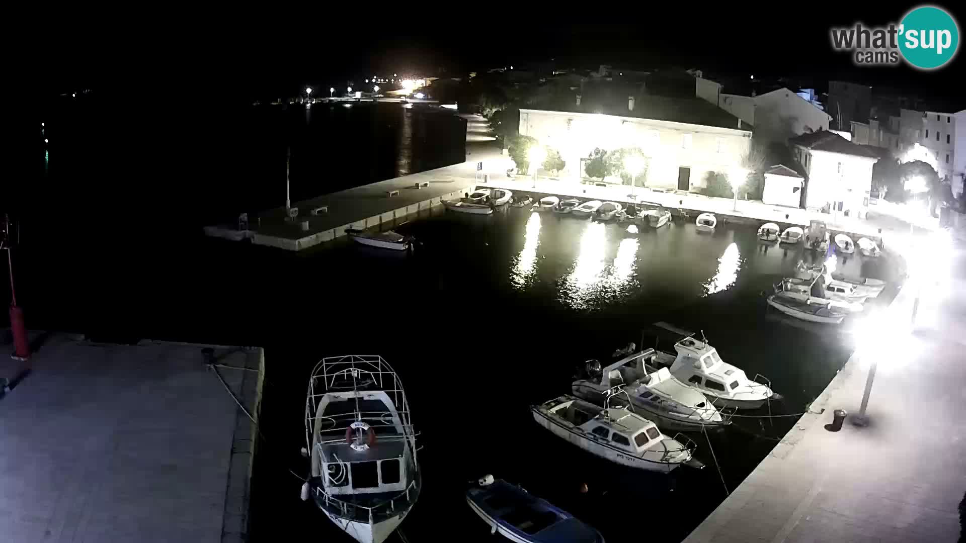 Pag Live webcam – porto turistico