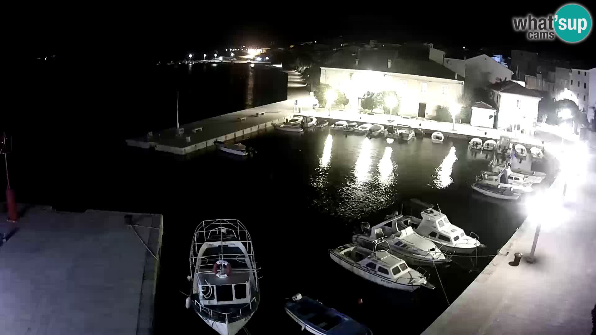 Livecam Pag – Marina de la ville