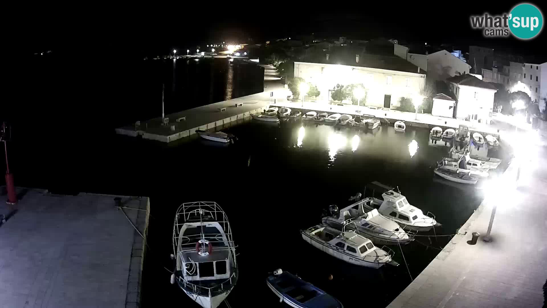 Livecam Pag – Marina de la ville