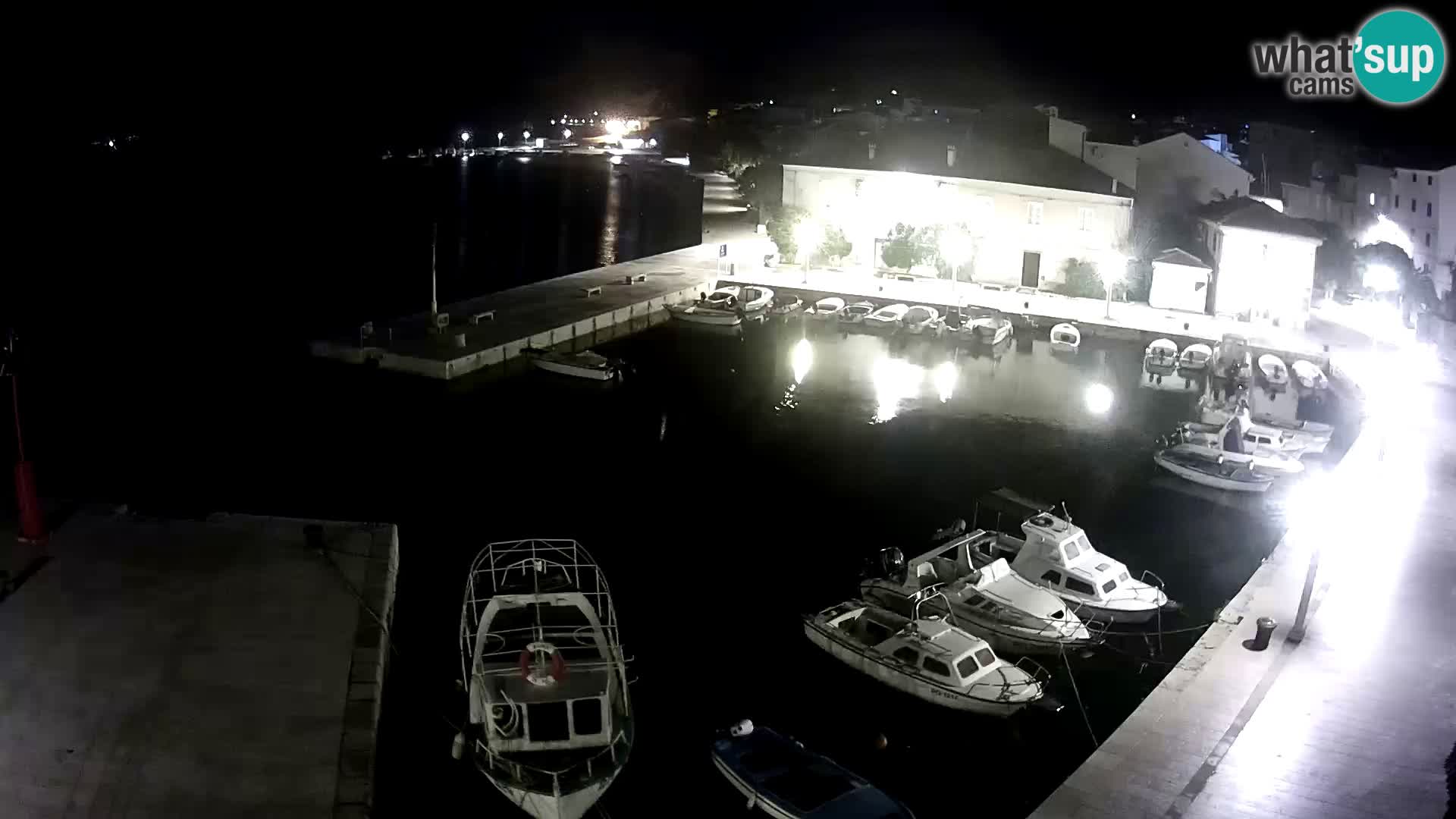 Livecam Pag – Marina de la ville