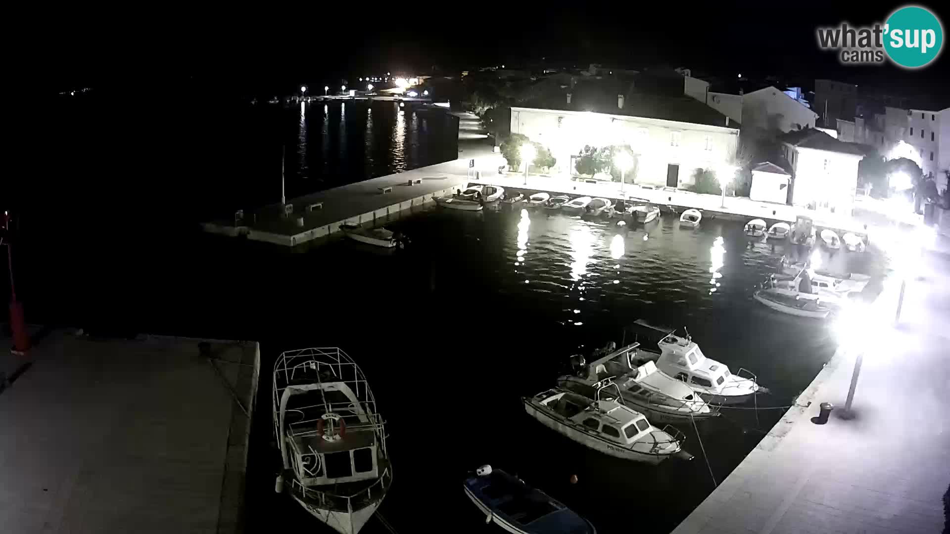 Livecam Pag – Marina de la ville