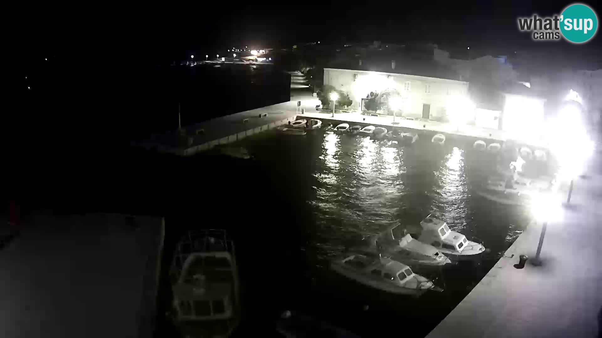 Livecam Pag – Marina de la ville