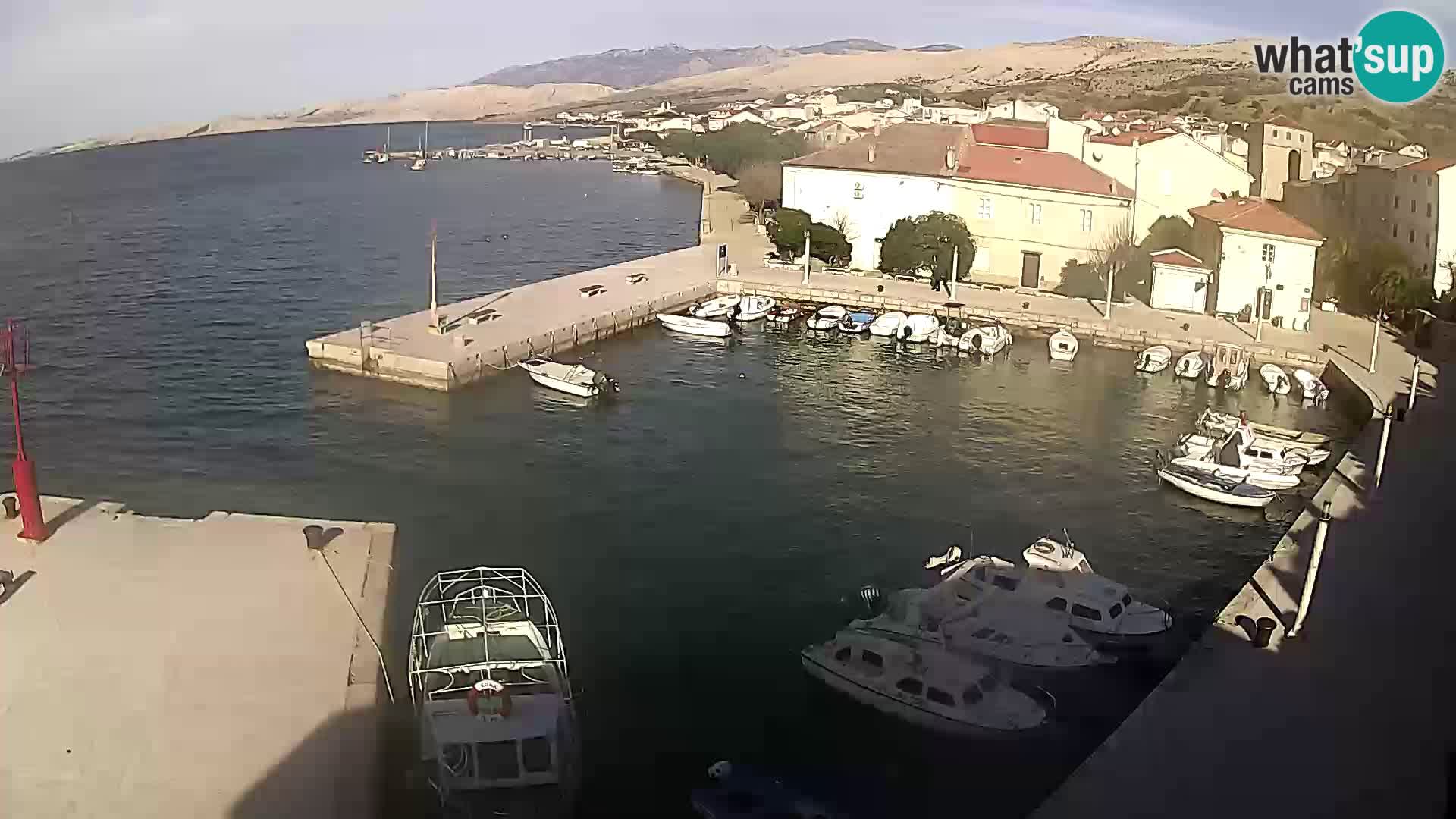 Pag Live webcam – porto turistico