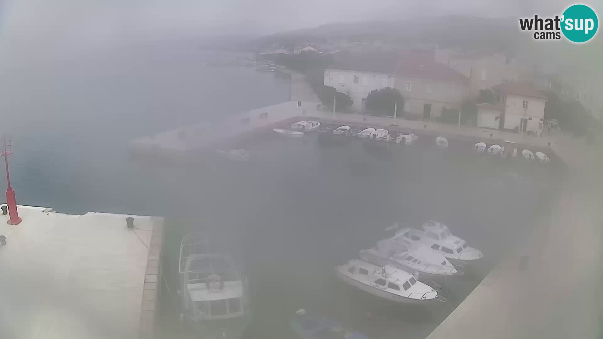 Livecam Pag – Marina de la ville