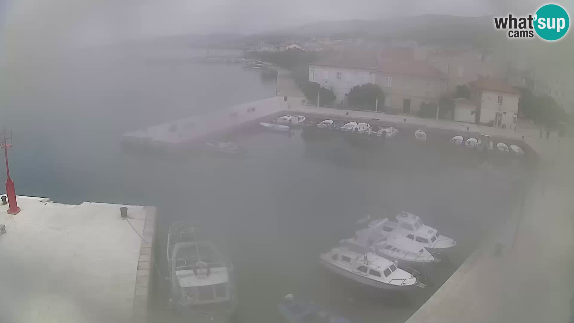 Livecam Pag – Marina de la ville