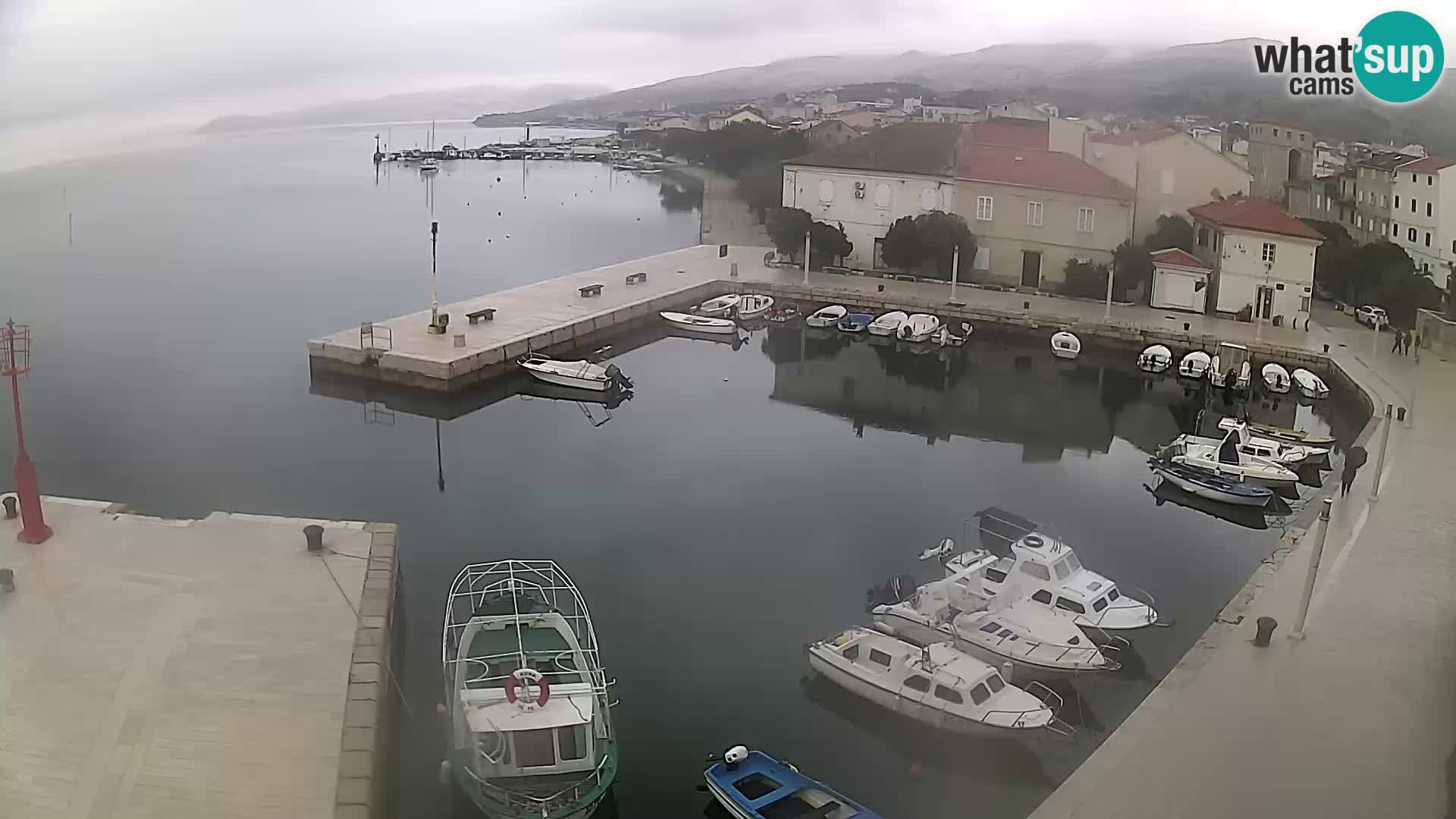 Livecam Pag – Marina de la ville