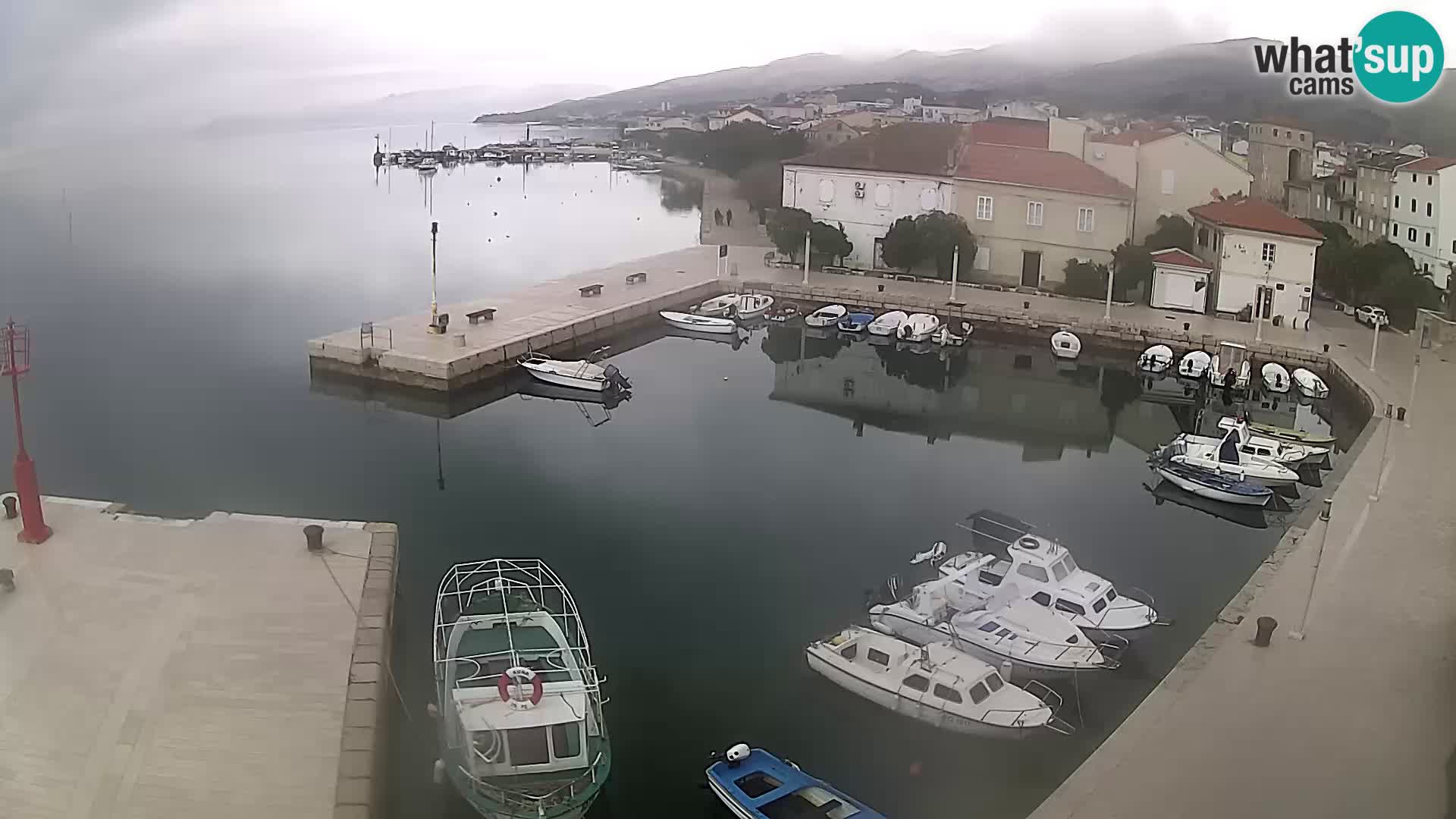 Livecam Pag – Marina de la ville