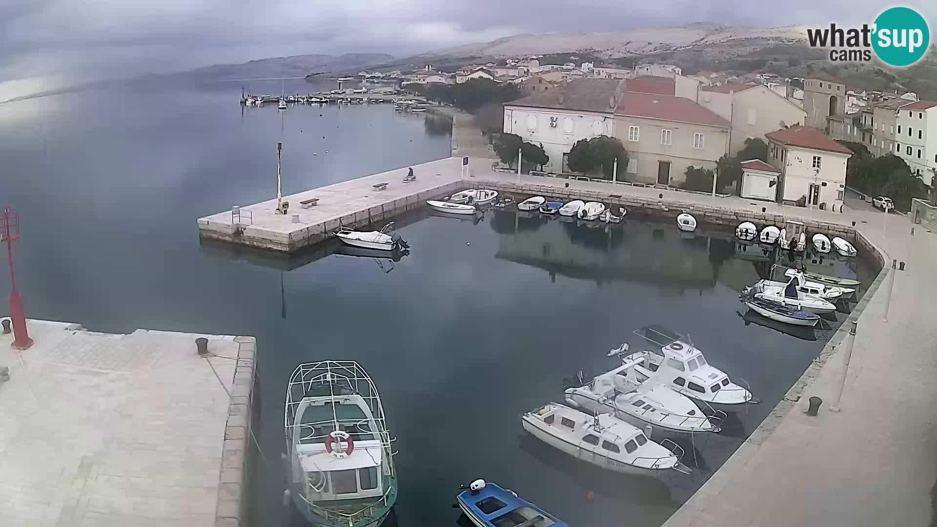 Pag Live webcam – porto turistico