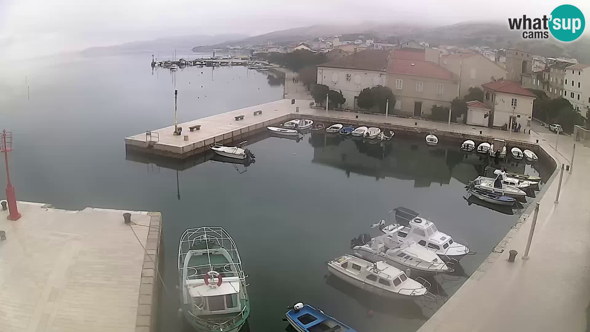 Pag webcam – town marina