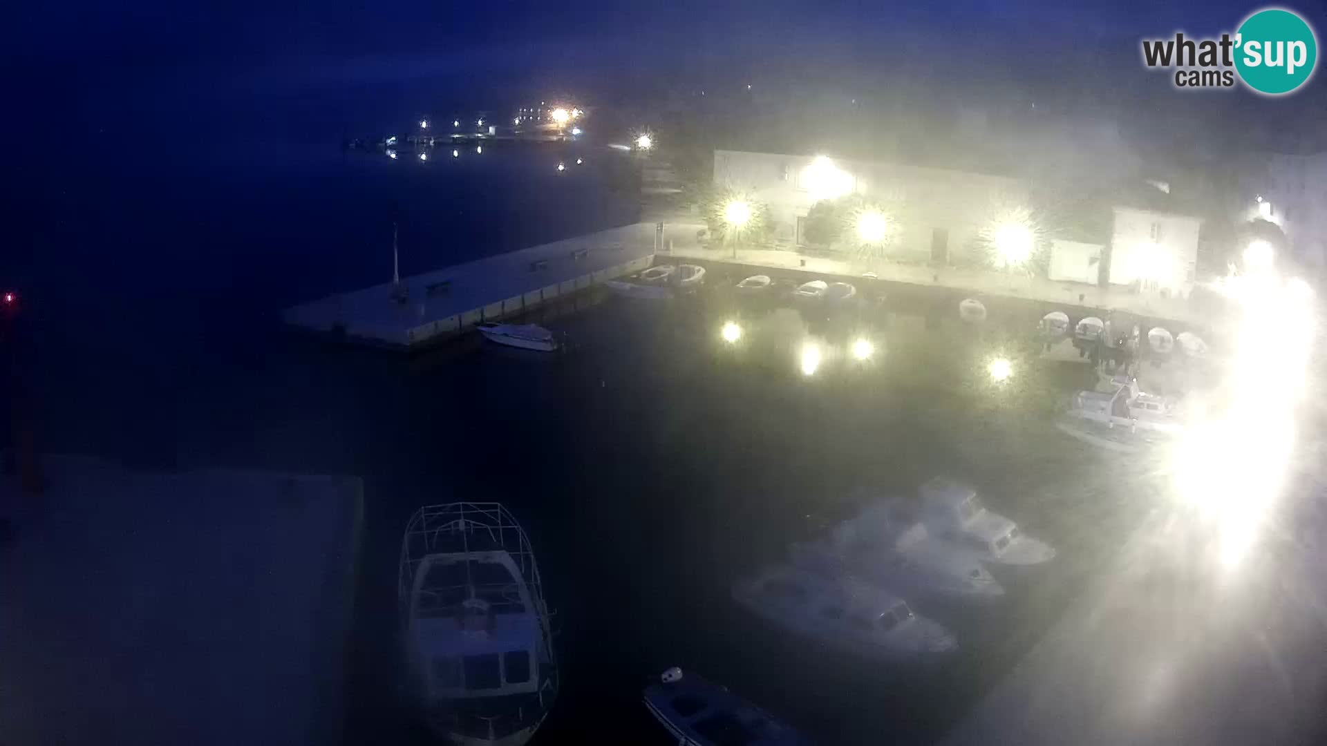 Livecam Pag – Marina de la ville