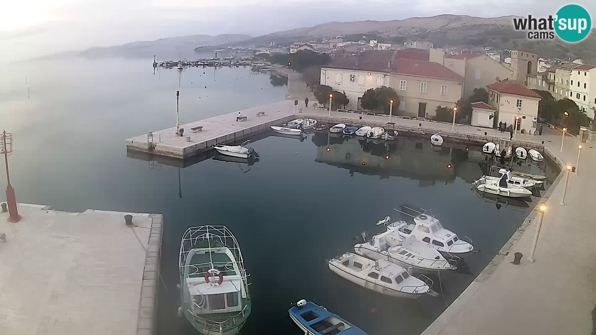 Pag Live webcam – porto turistico