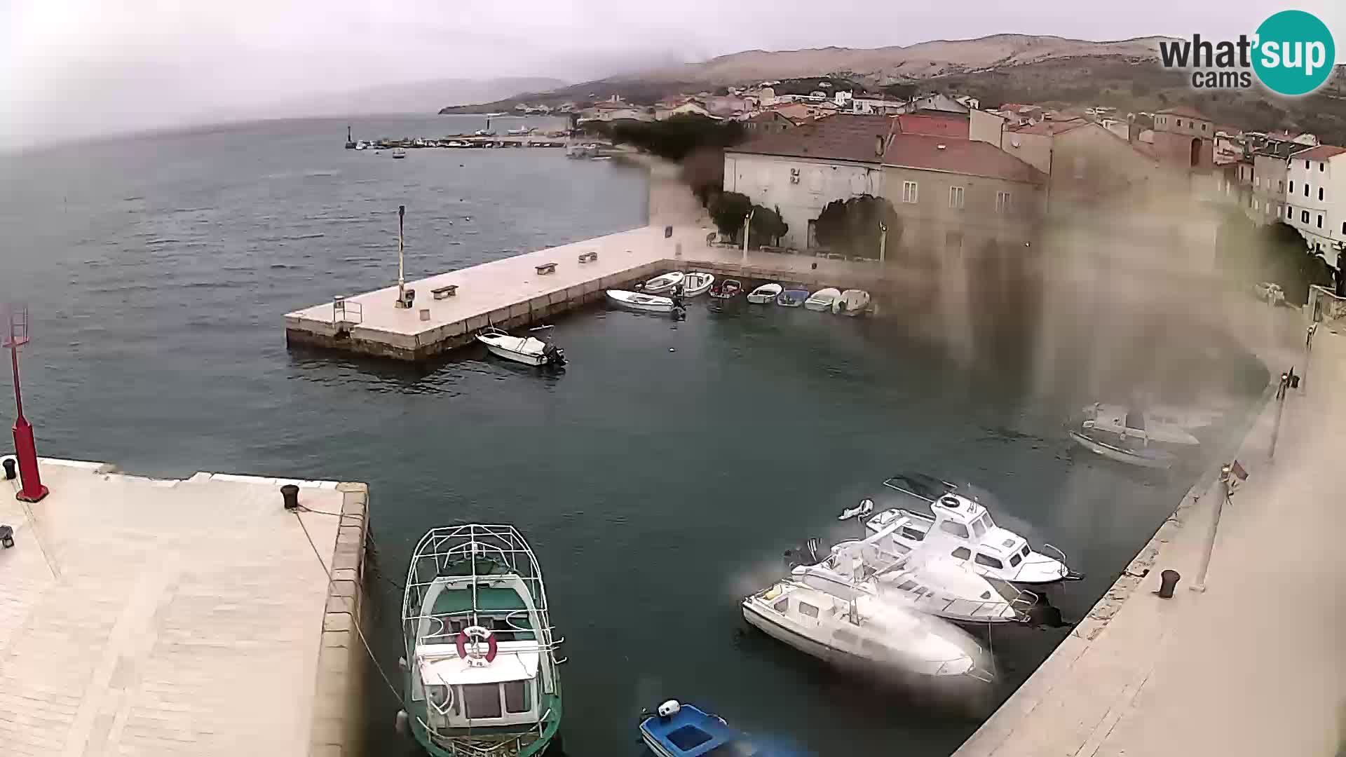 Pag webcam – town marina