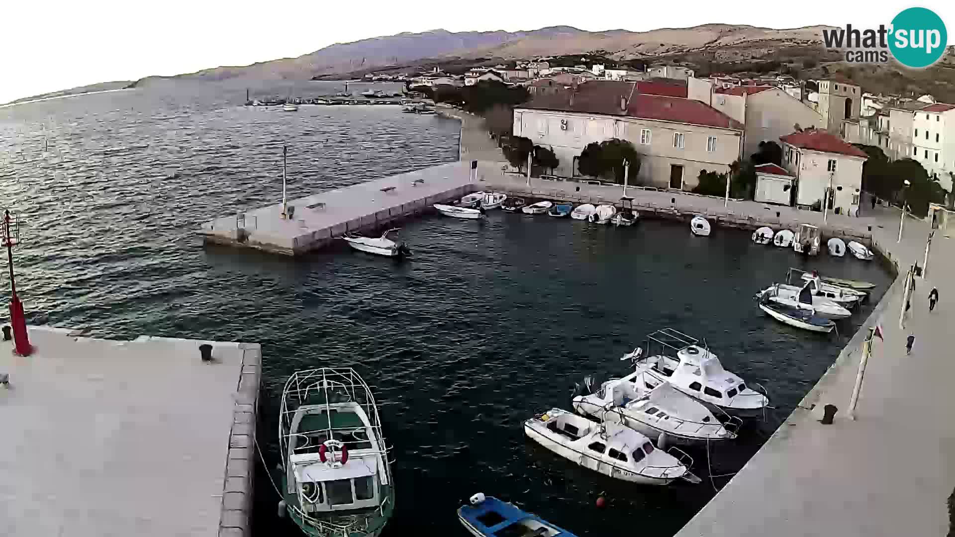 Pag Live webcam – porto turistico