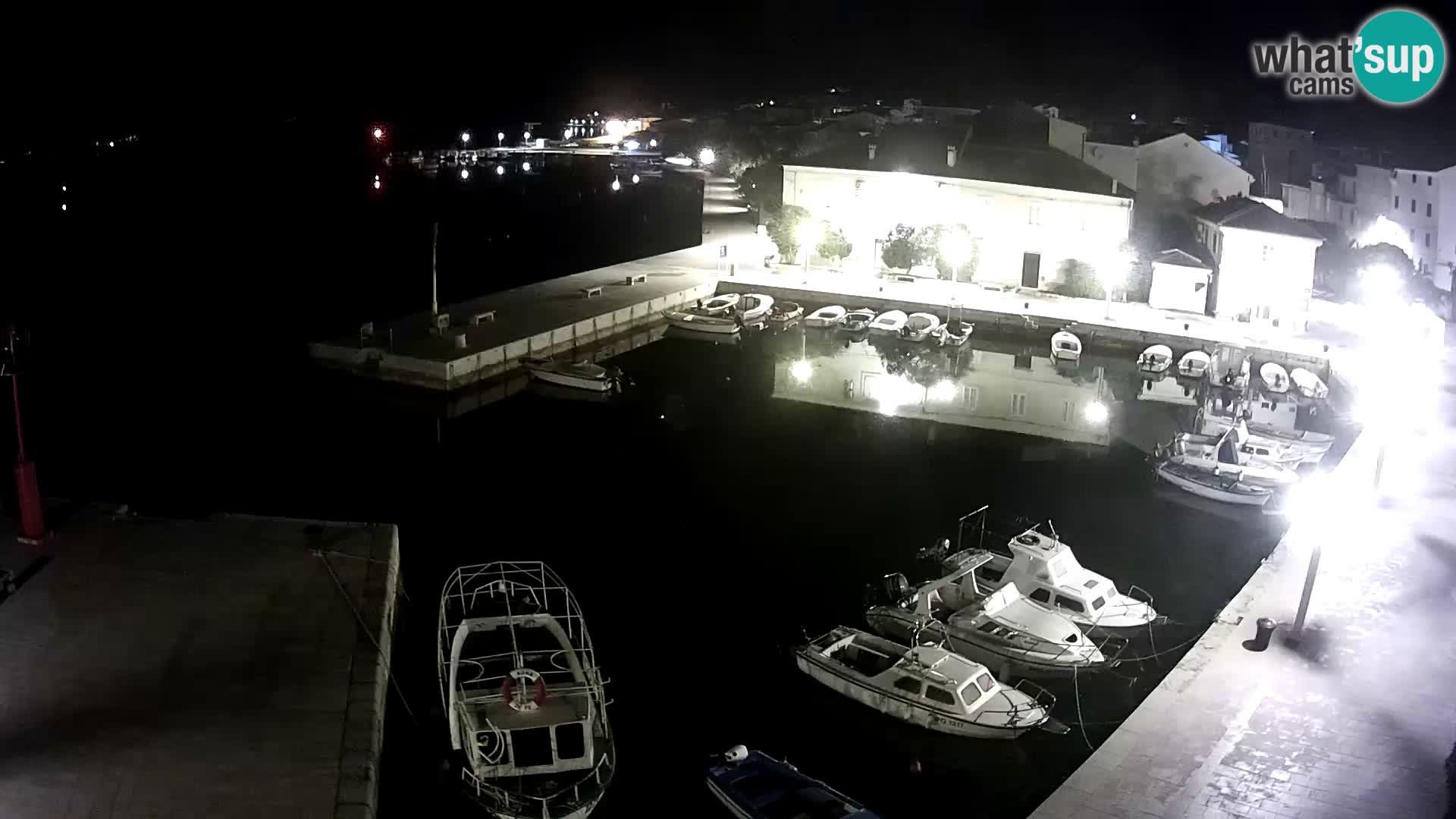 Pag Live webcam – porto turistico