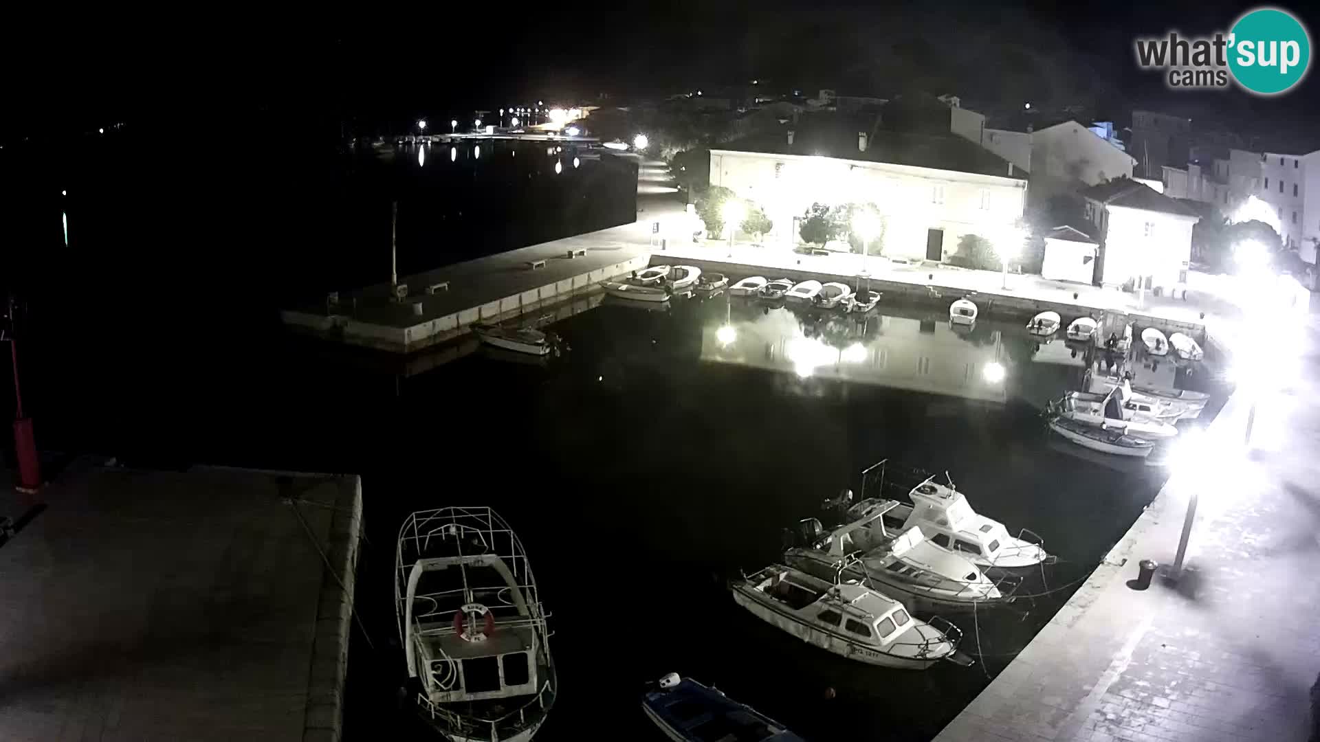 Livecam Pag – Marina de la ville