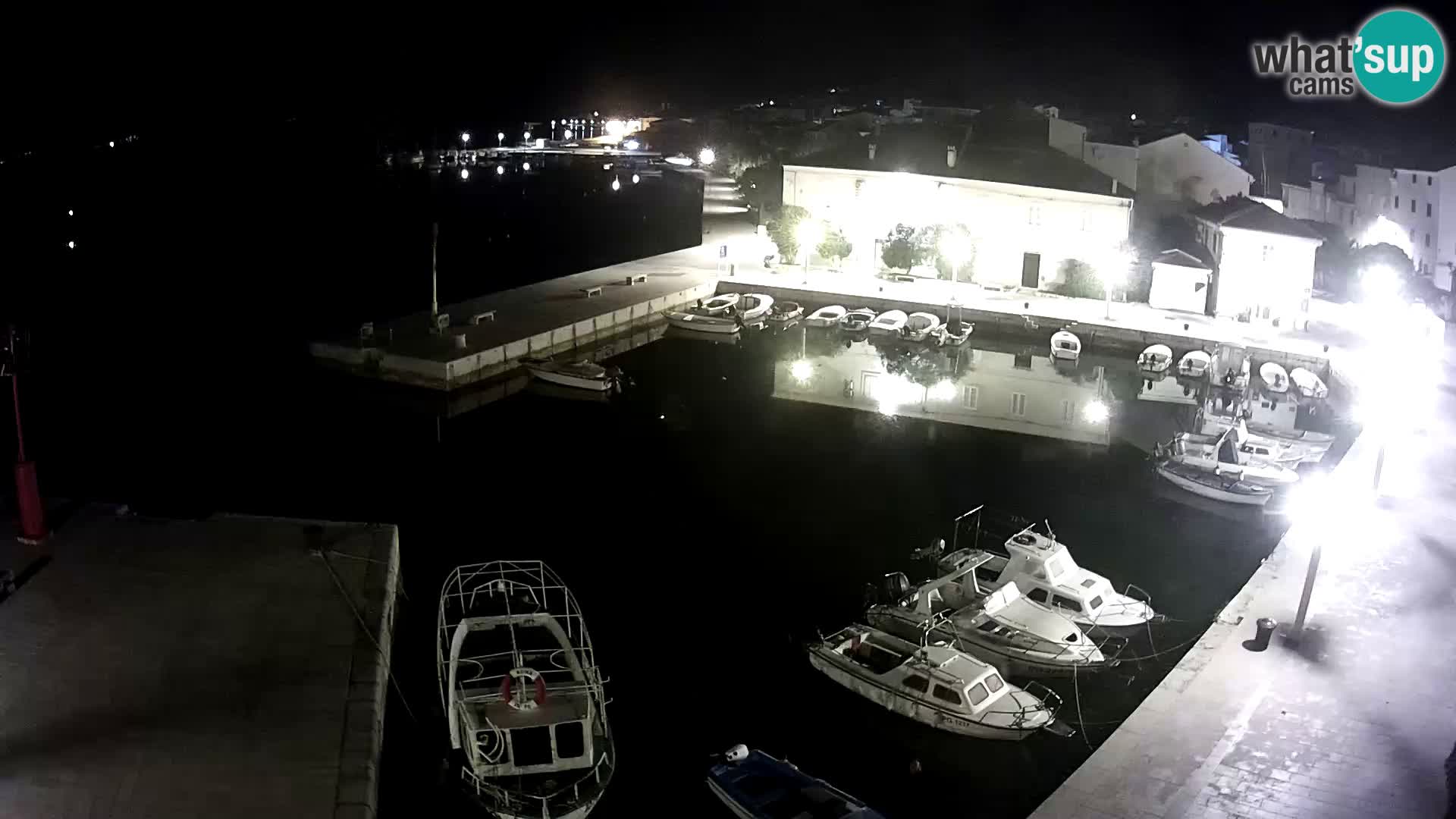 Livecam Pag – Marina de la ville