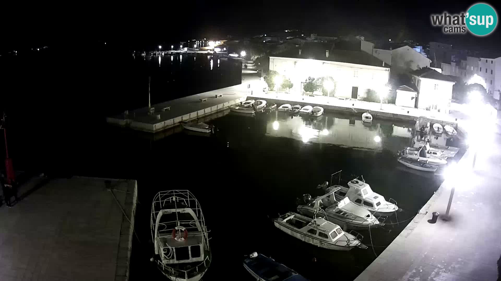 Pag webcam – town marina