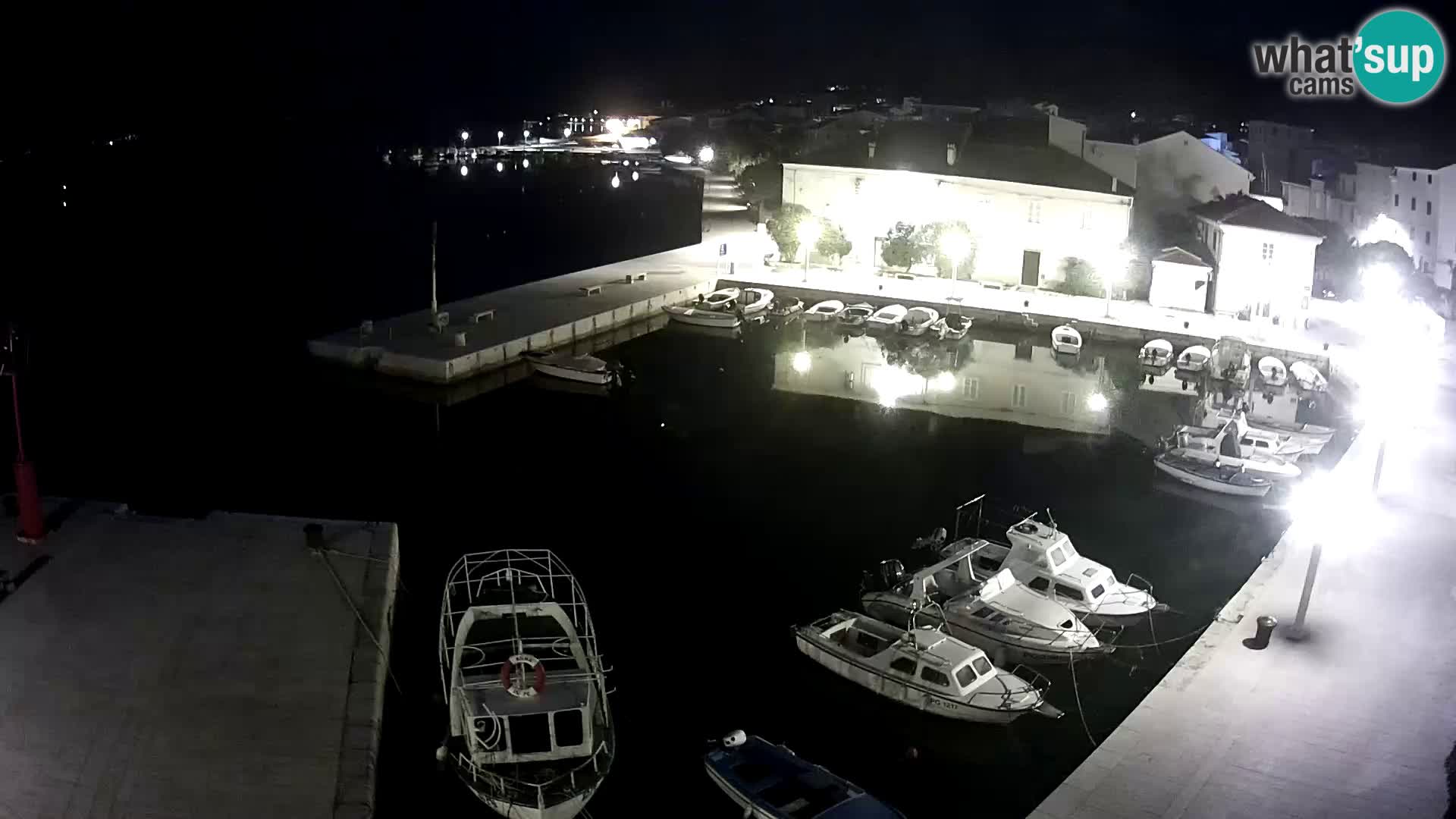 Pag webcam – town marina