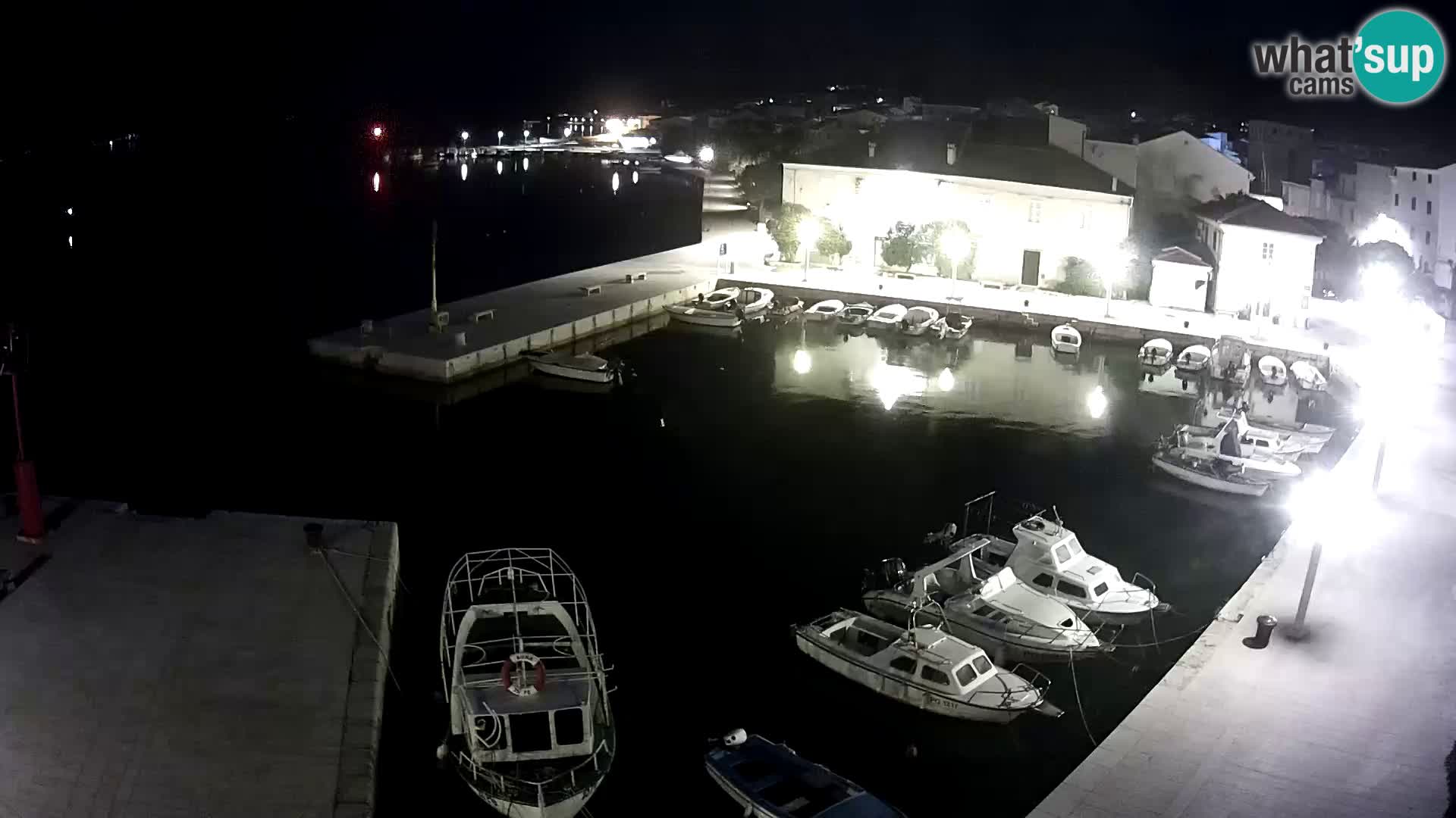 Livecam Pag – Marina de la ville