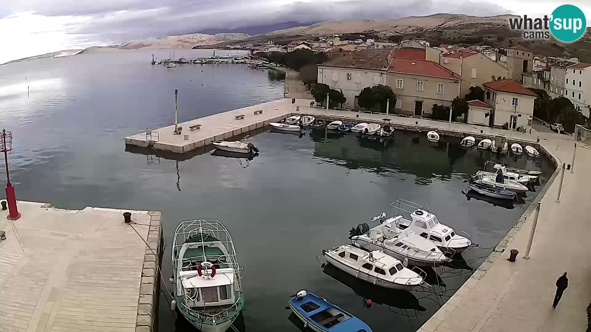 Livecam Pag – Marina de la ville