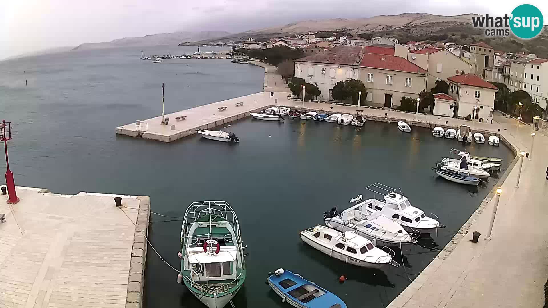 Pag Live webcam – porto turistico